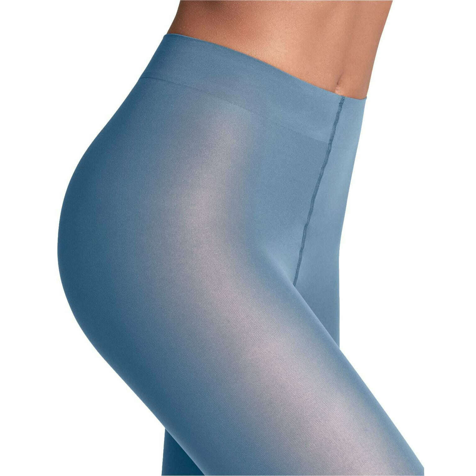 Falke Matt Deluxe 30 Denier Tights - Sky Blue - Image 5