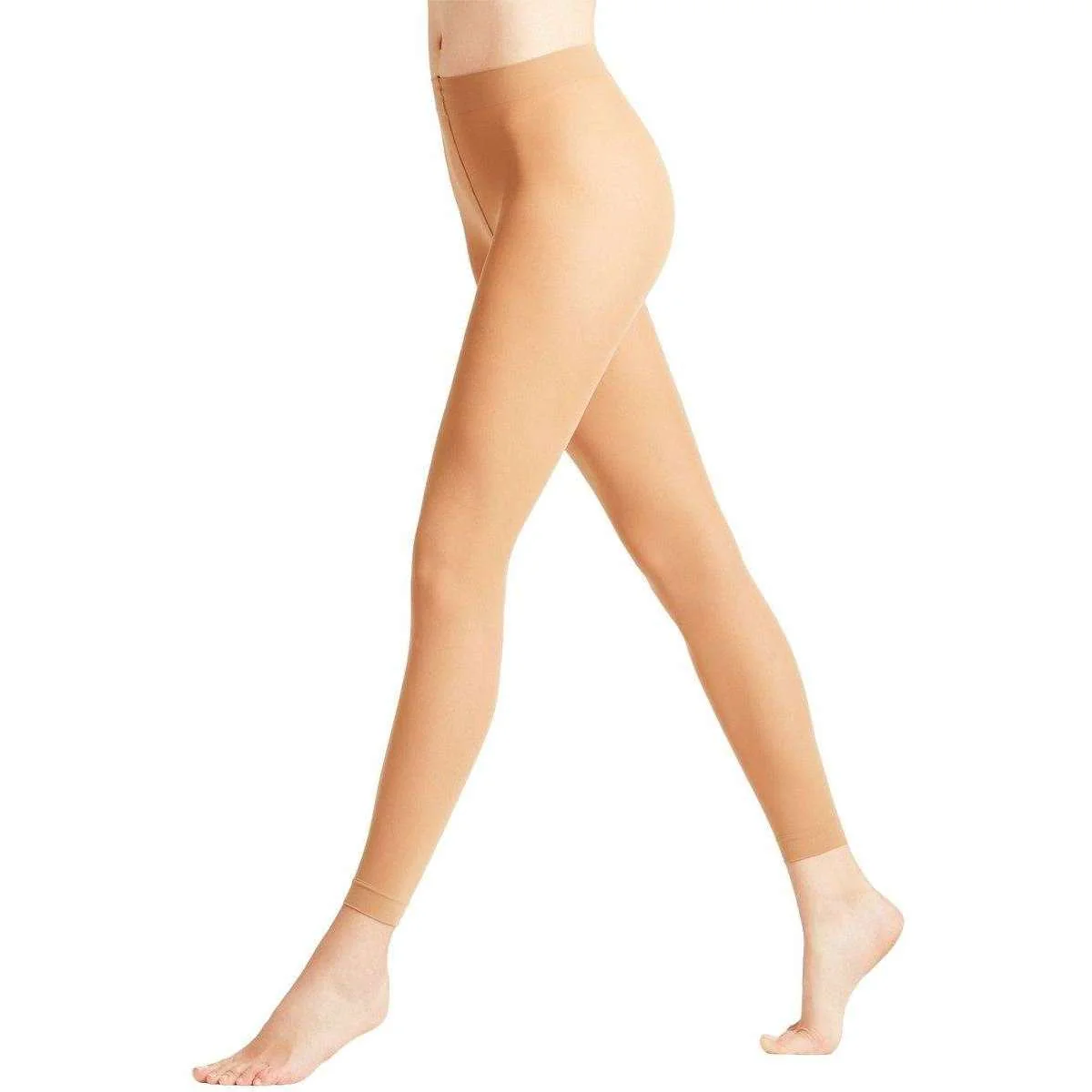 Falke Matte Deluxe 30 Den Leggings - Powder Tan - Image 2