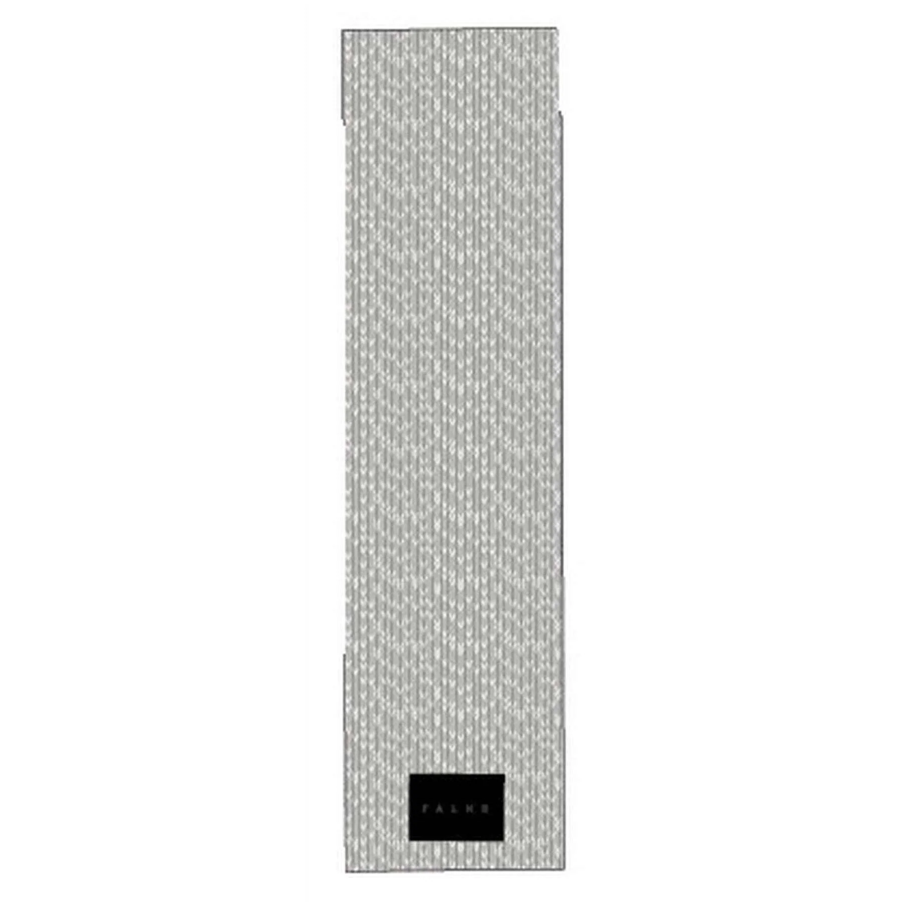 Falke Merino X-Fine Big Label Scarf - Grey Heather