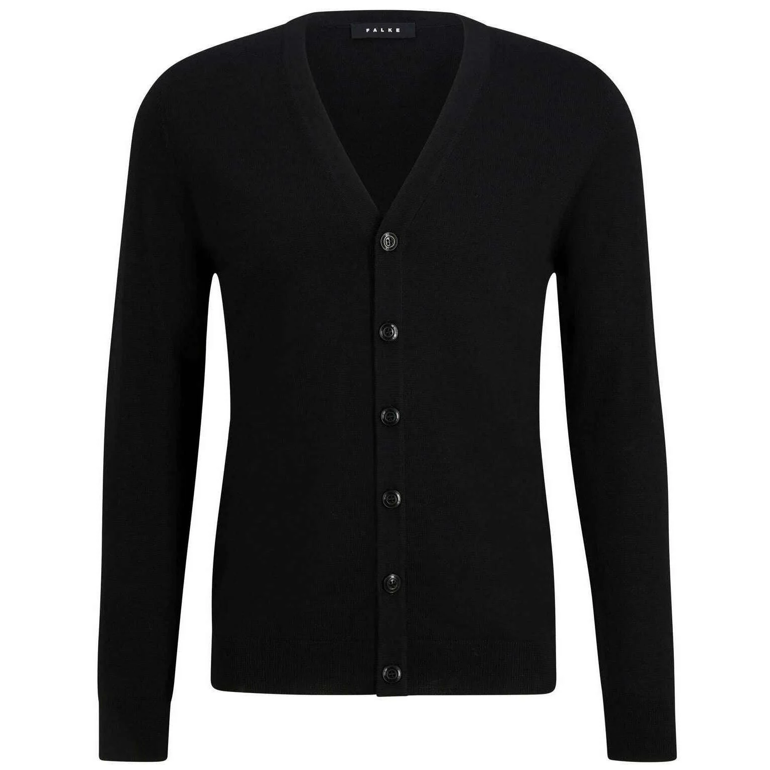 Falke Merino X-Fine Cardigan - Black