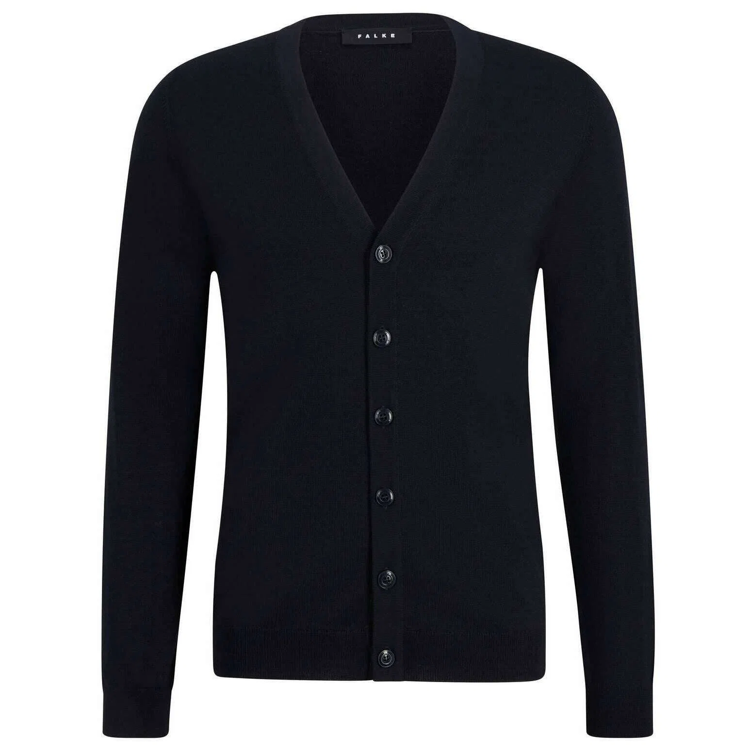 Falke Merino X-Fine Cardigan - Night Sky Navy