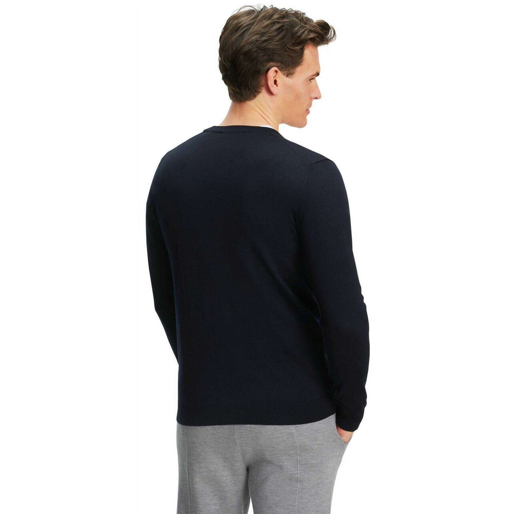 Falke Merino X-Fine Cardigan - Night Sky Navy - Image 3