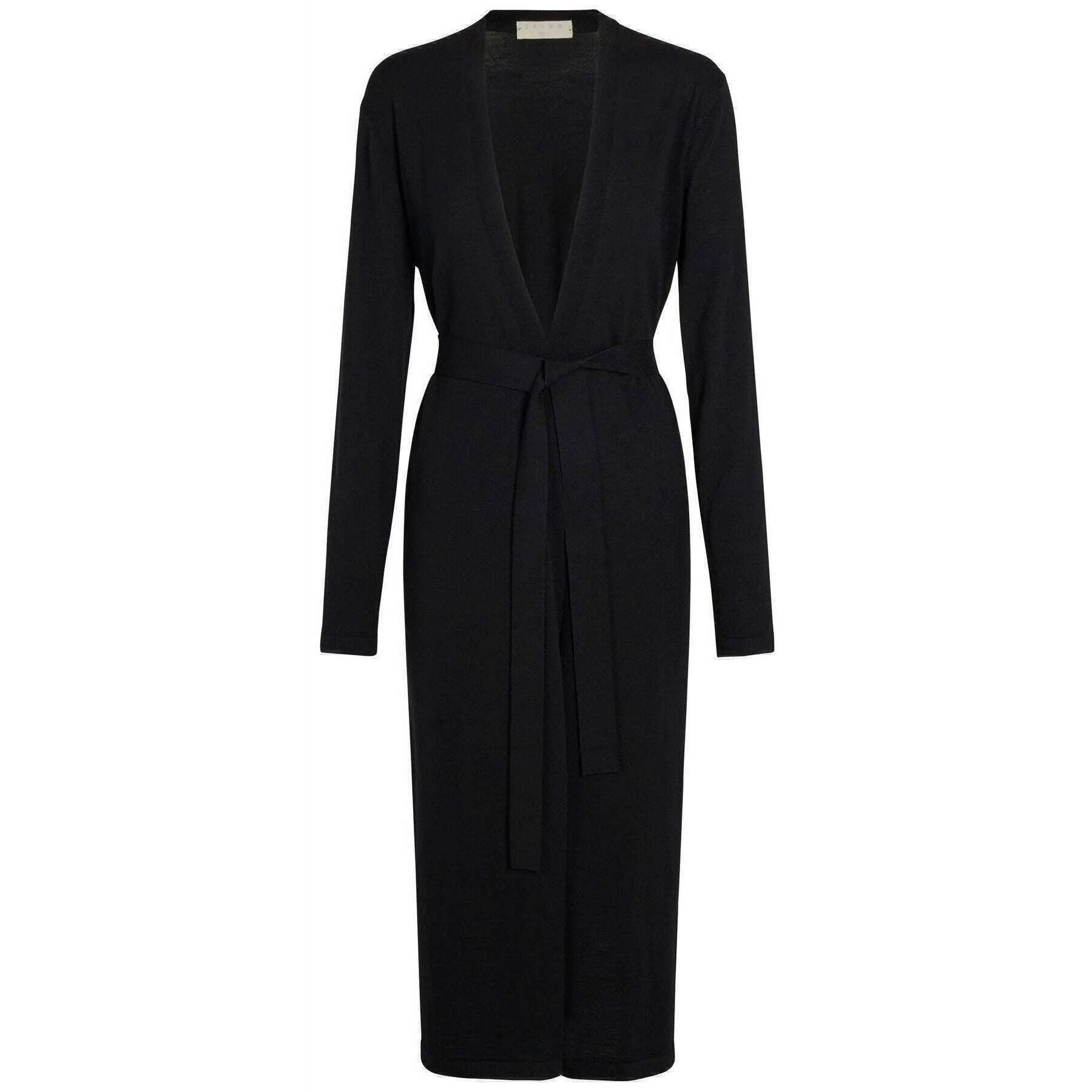 Falke Merino X-Fine Long Cardigan - Black