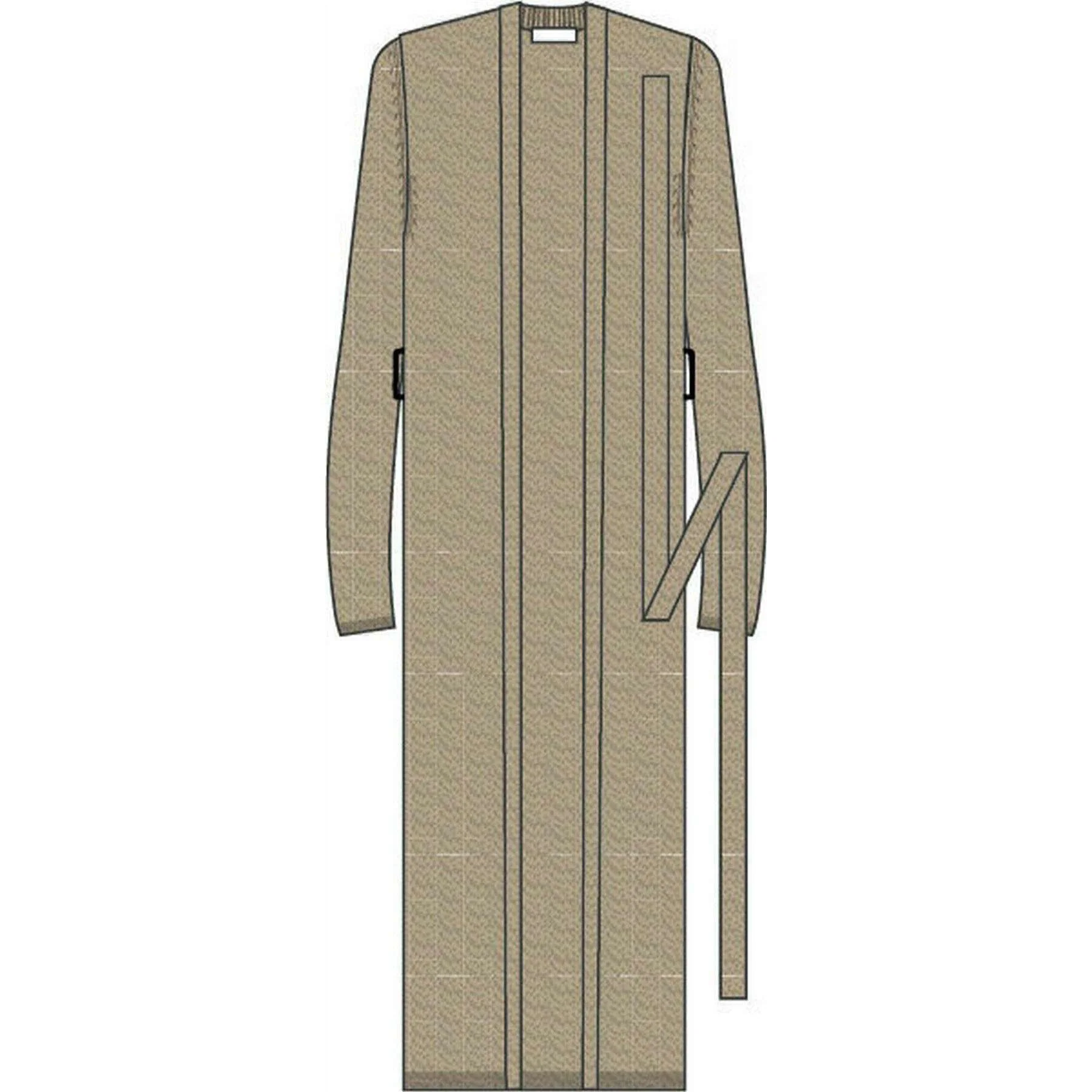 Falke Merino X-Fine Long Cardigan - Camel Beige