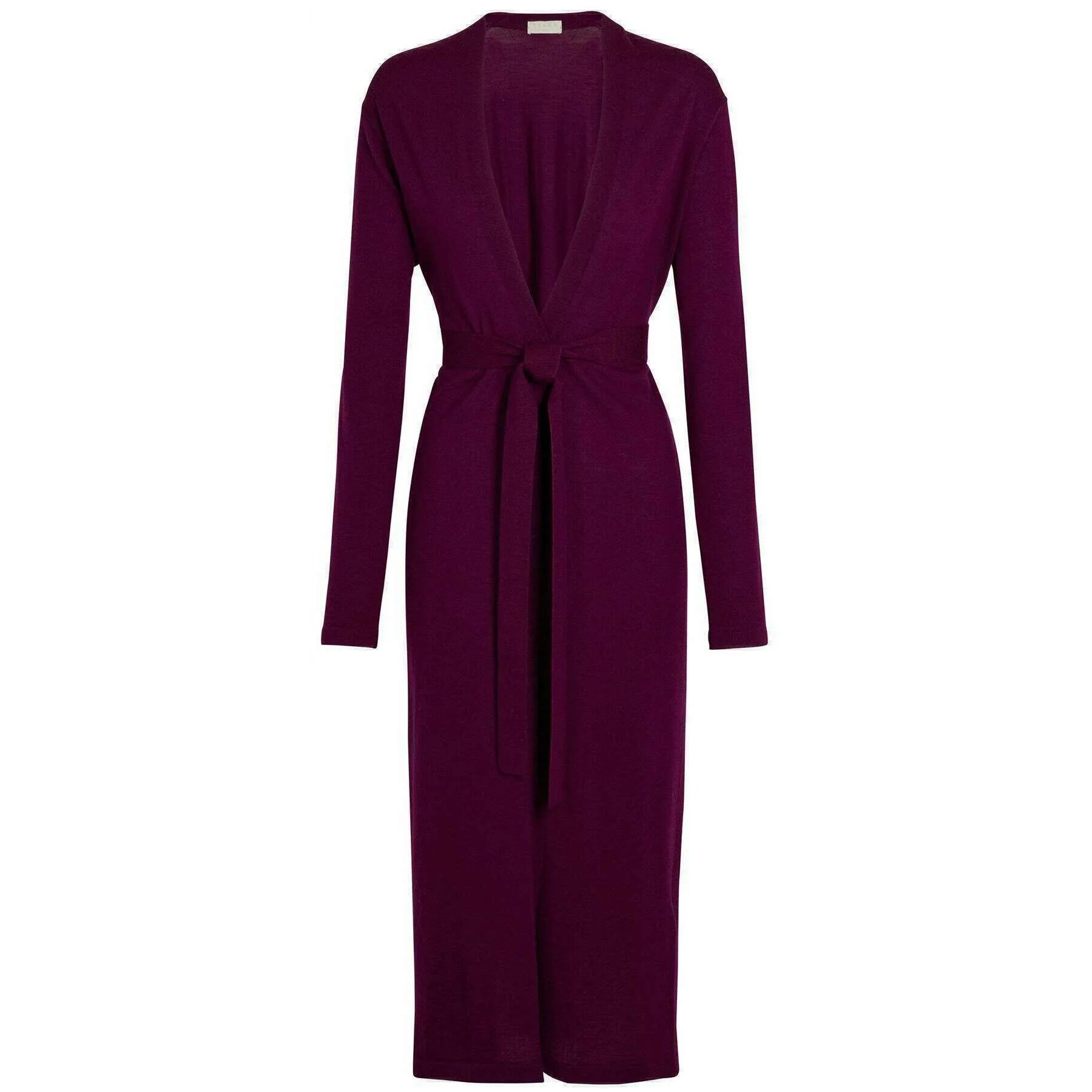 Falke Merino X-Fine Long Cardigan - Vendetta Purple