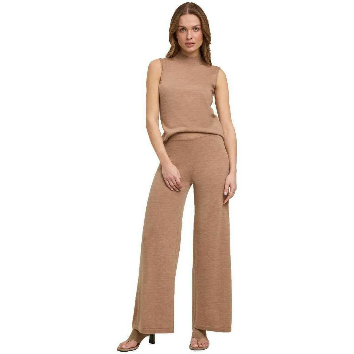 Falke Merino X-Fine Pants - Camel Beige - Image 6