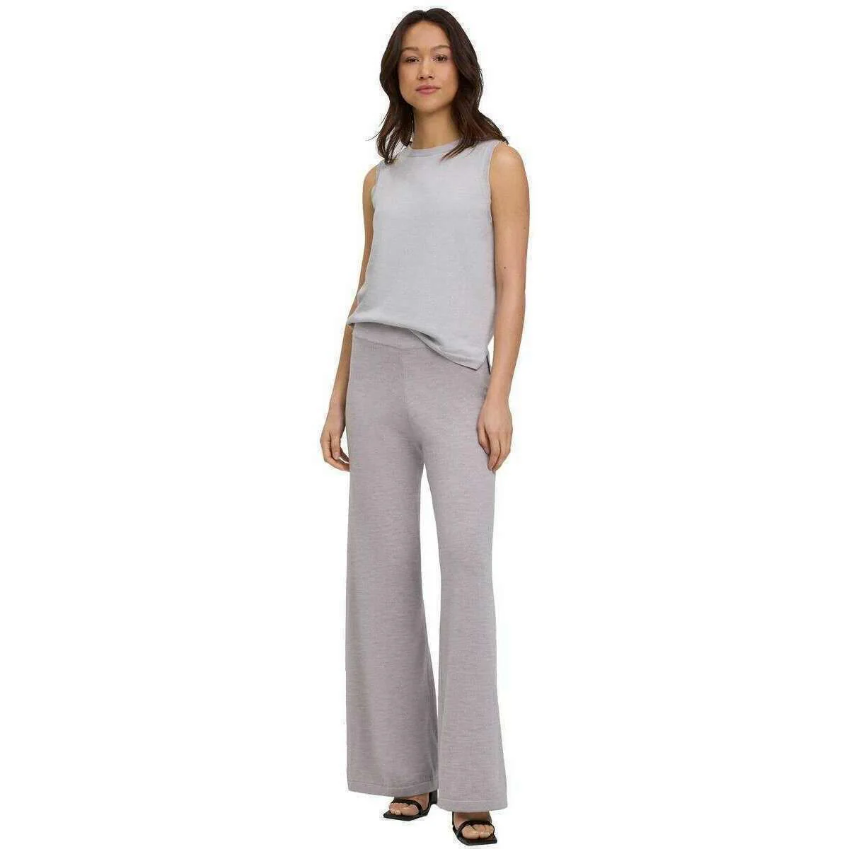 Falke Merino X-Fine Pants - Light Grey Heather - Image 6