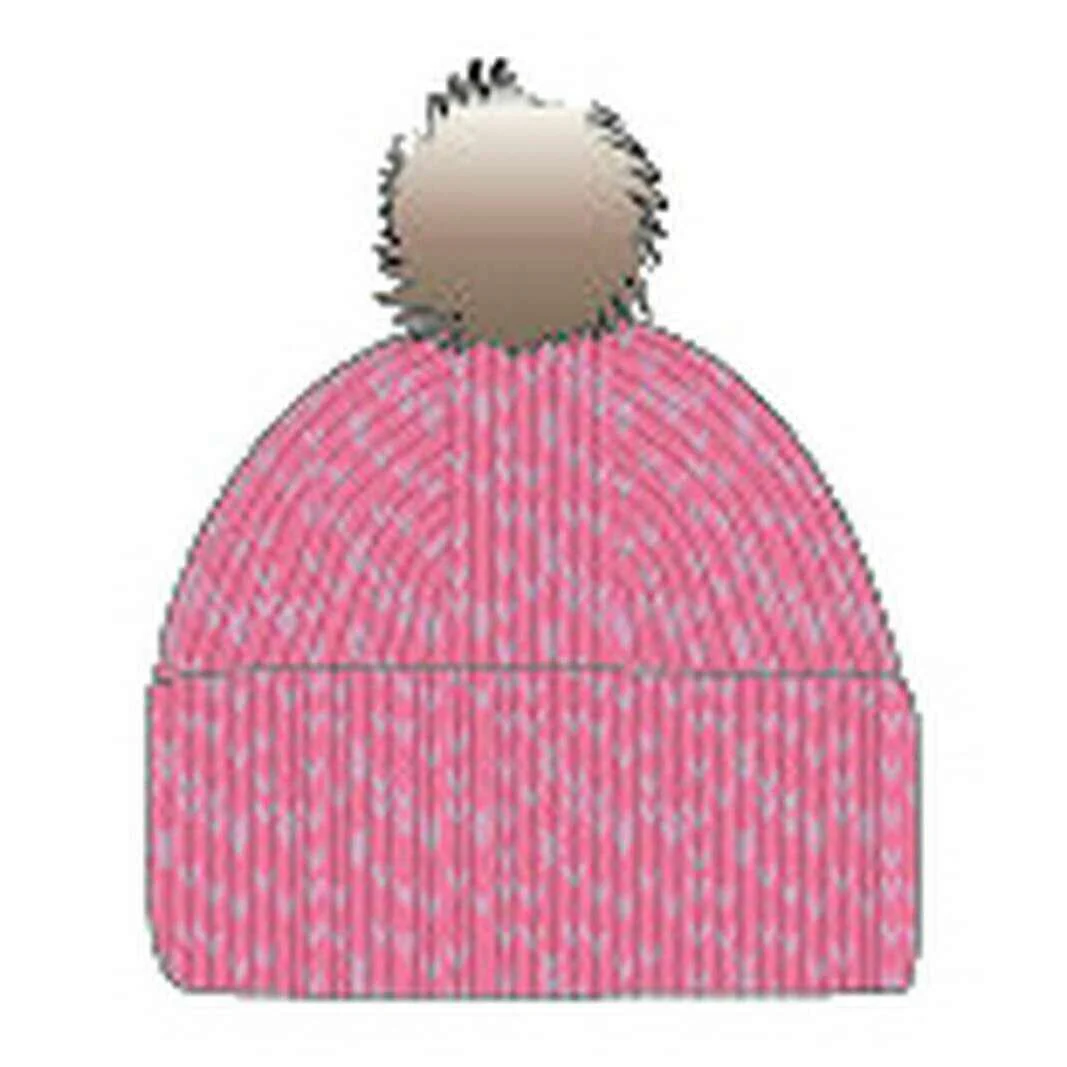 Falke Merino X-Fine Pompom Beanie - Flamingo Pink