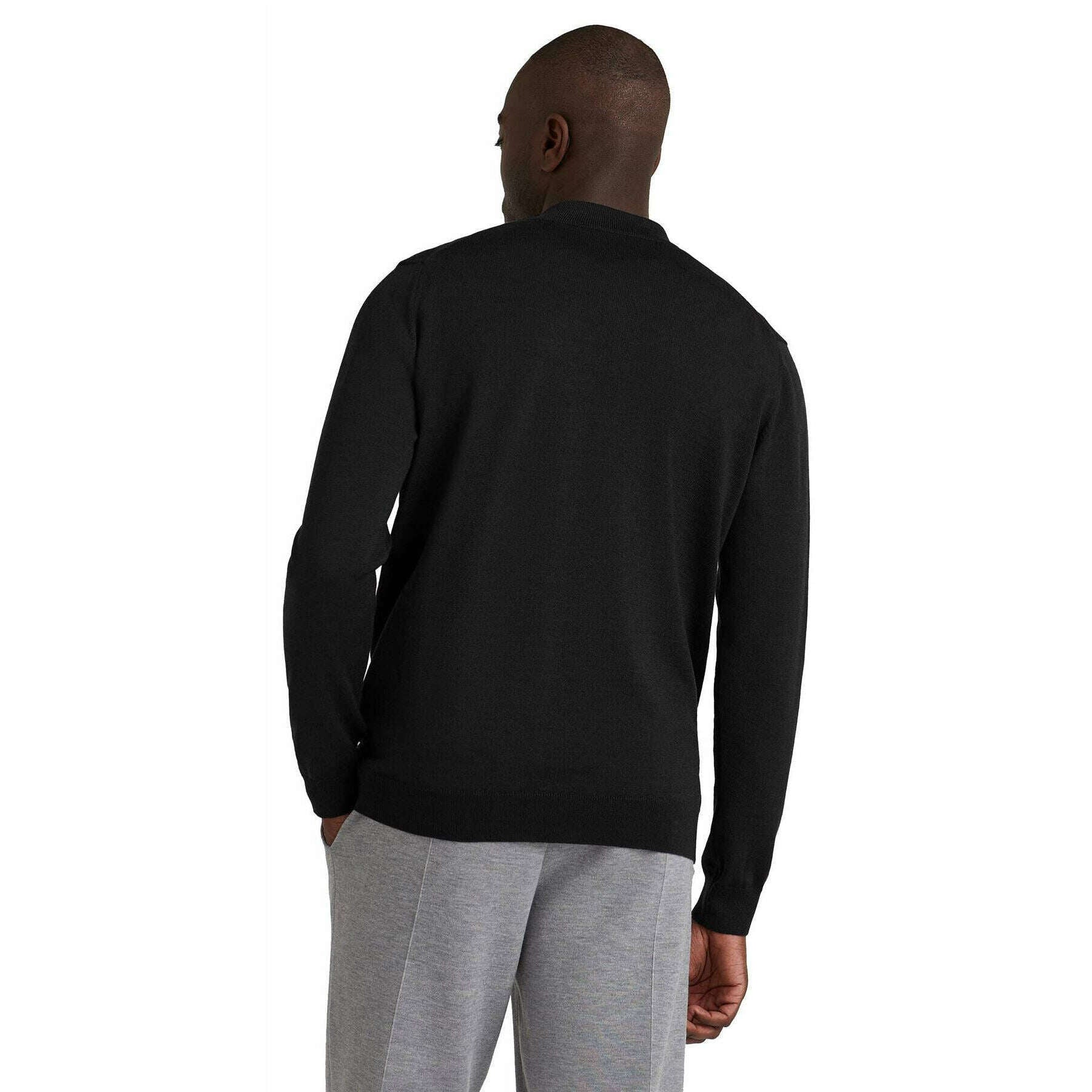 Falke Merino X-Fine Zip Jacket - Black - Image 3