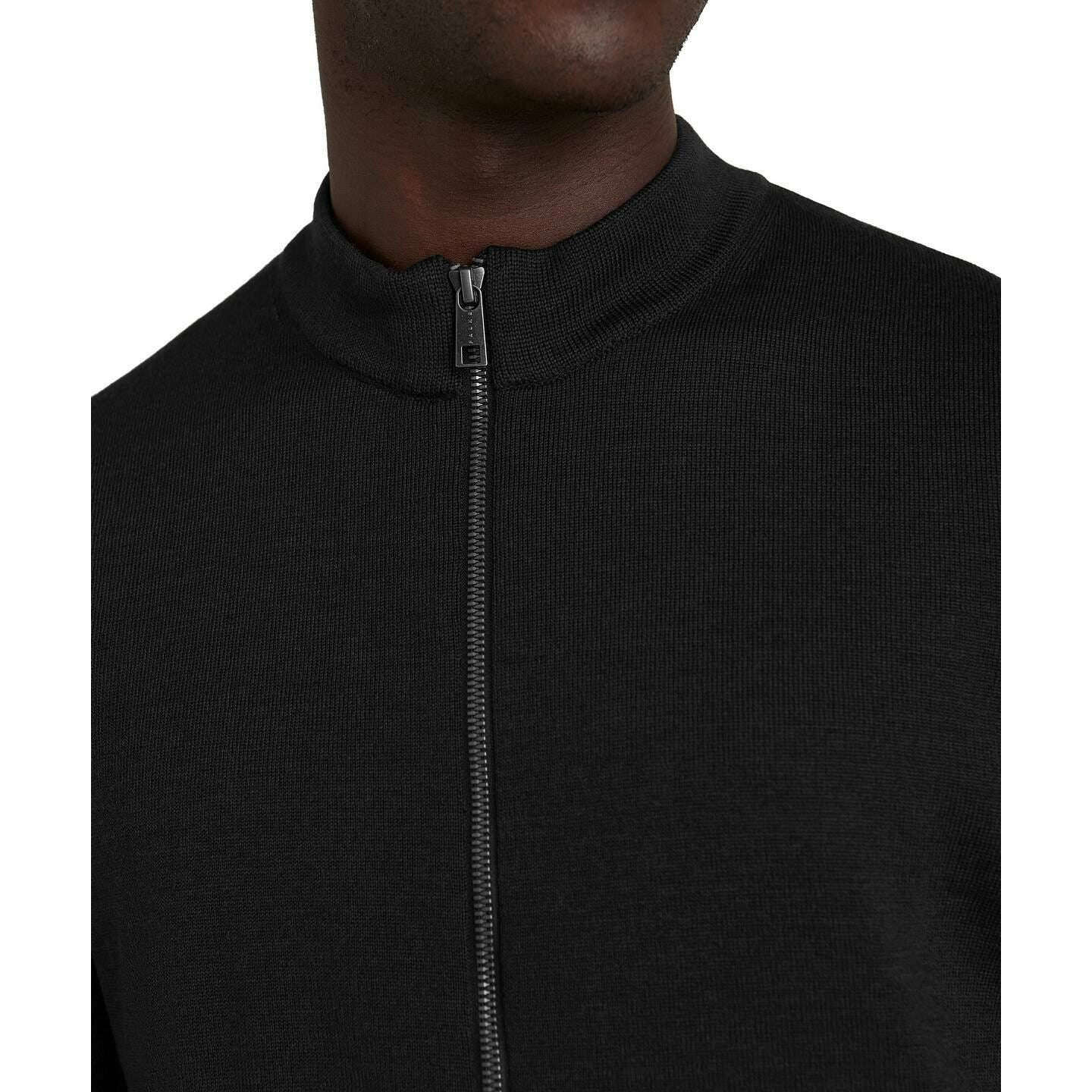 Falke Merino X-Fine Zip Jacket - Black - Image 4