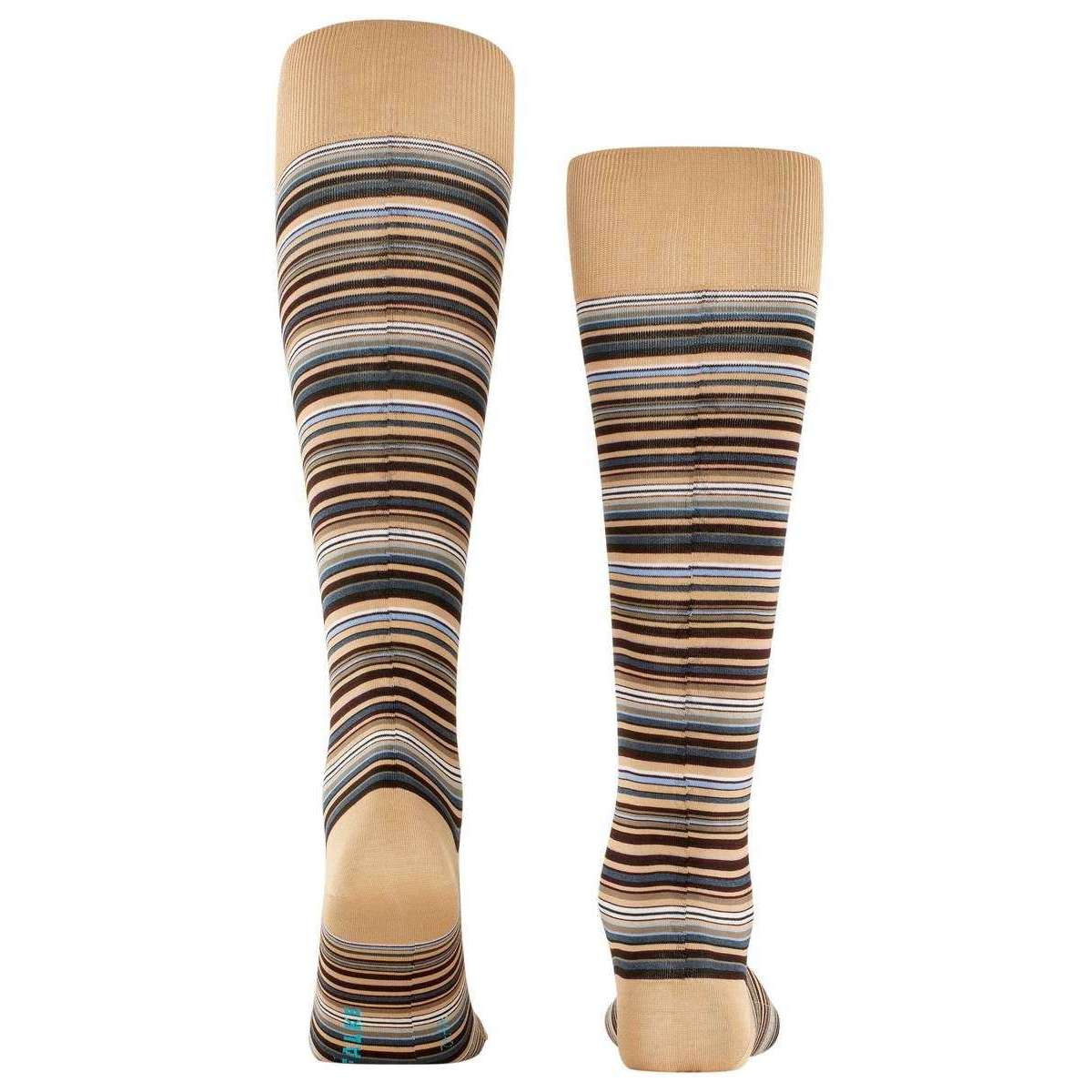Falke Microblock Knee High Socks - Country Beige - Image 3