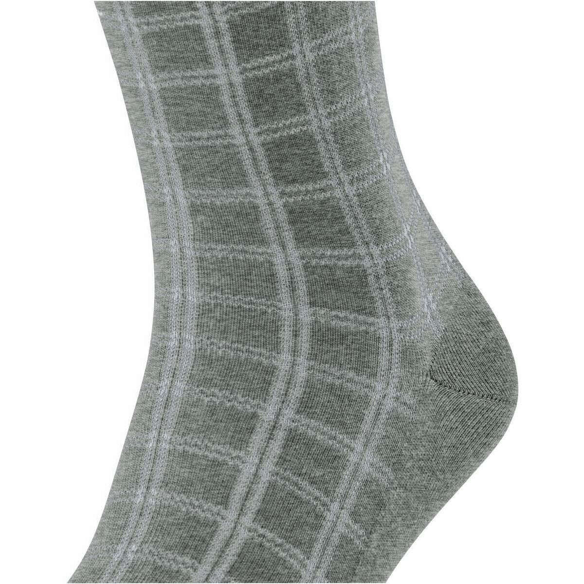 Falke Modern Tailor Socks - Light Grey Mel - Image 4