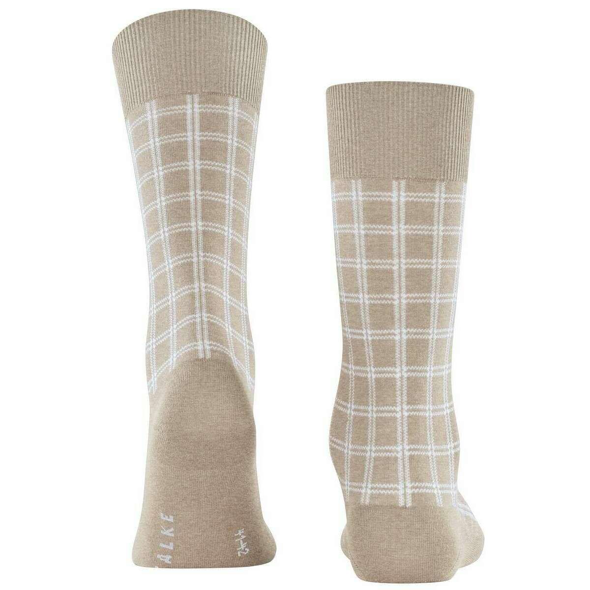Falke Modern Tailor Socks - Pebble Mel - Image 3