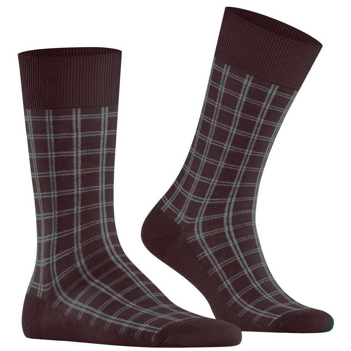 Falke Modern Tailor Socks - Rosso Burgundy - Image 2