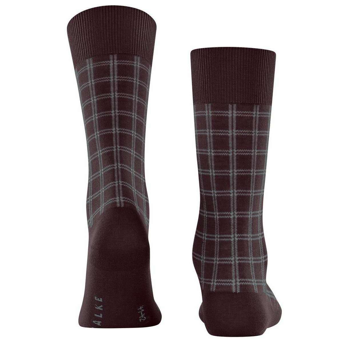 Falke Modern Tailor Socks - Rosso Burgundy - Image 3