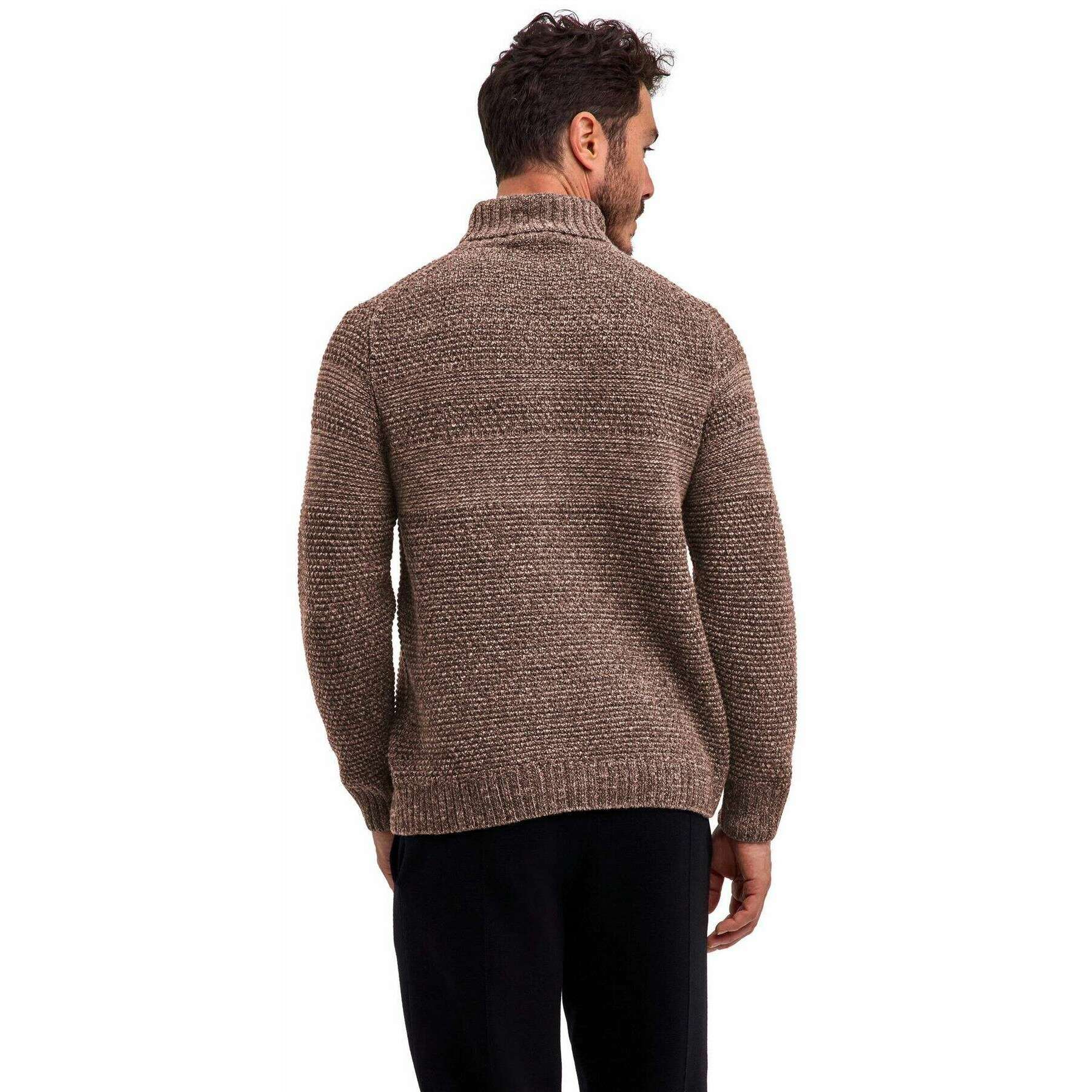 Falke Moulin Roll Neck Sweater - Camel Hair Brown - Image 3