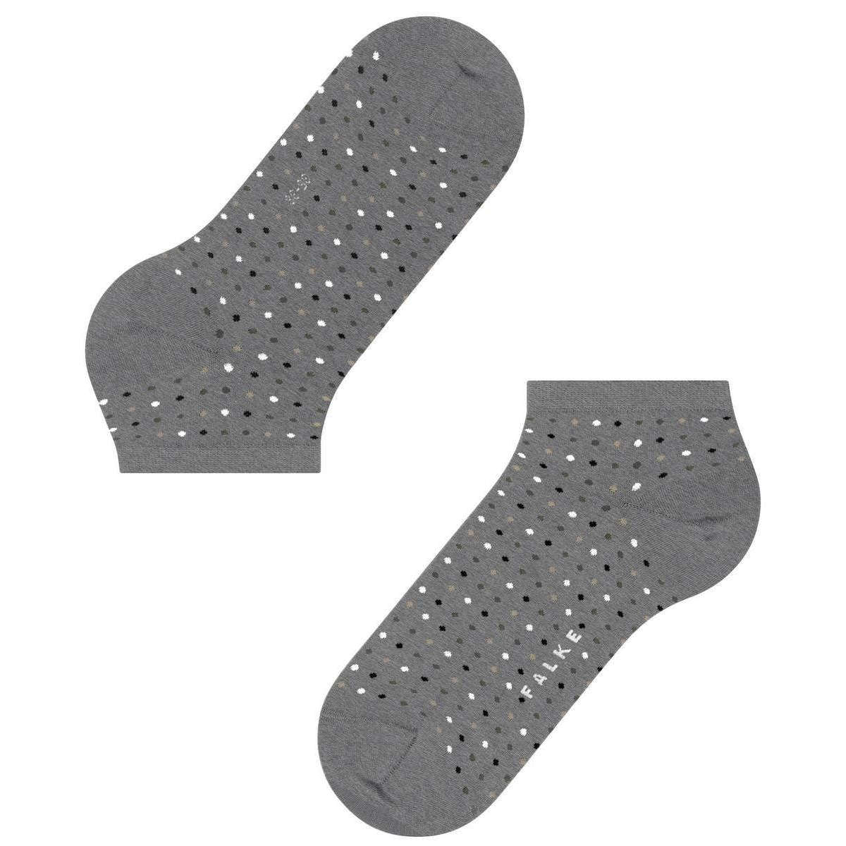 Falke Multispot Sneaker Socks - Grey Mel - Image 5