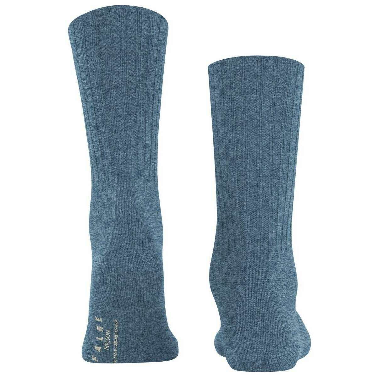 Falke Nelson Socks - Light Denim Blue - Image 3