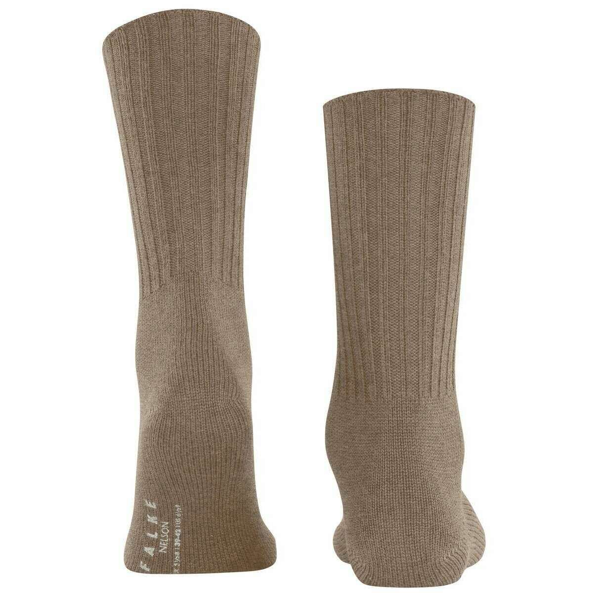 Falke Nelson Socks - Nutmeg Mel Beige - Image 3
