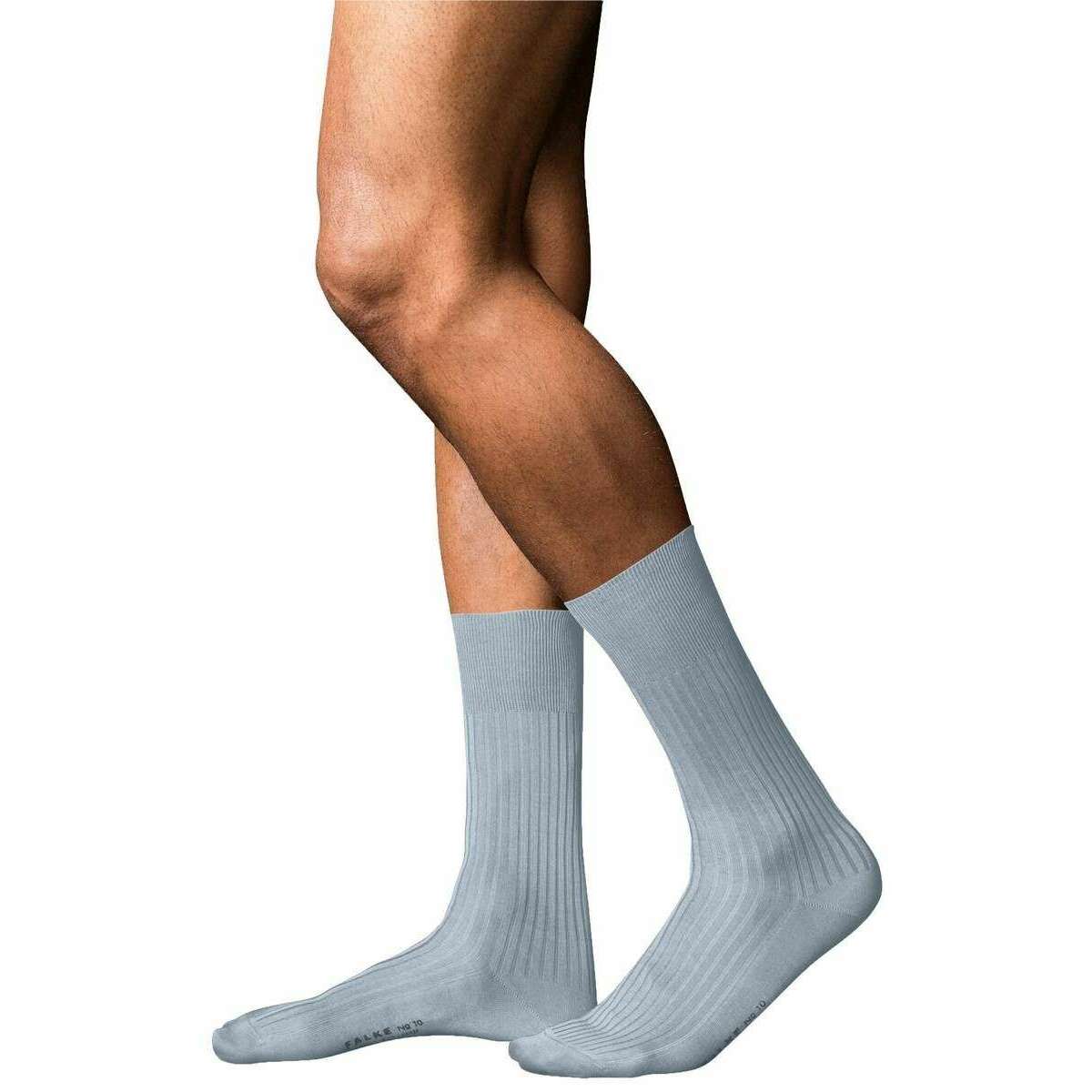 Falke No 10 Pure Fil d´Écosse Socks - Light Blue - Image 2