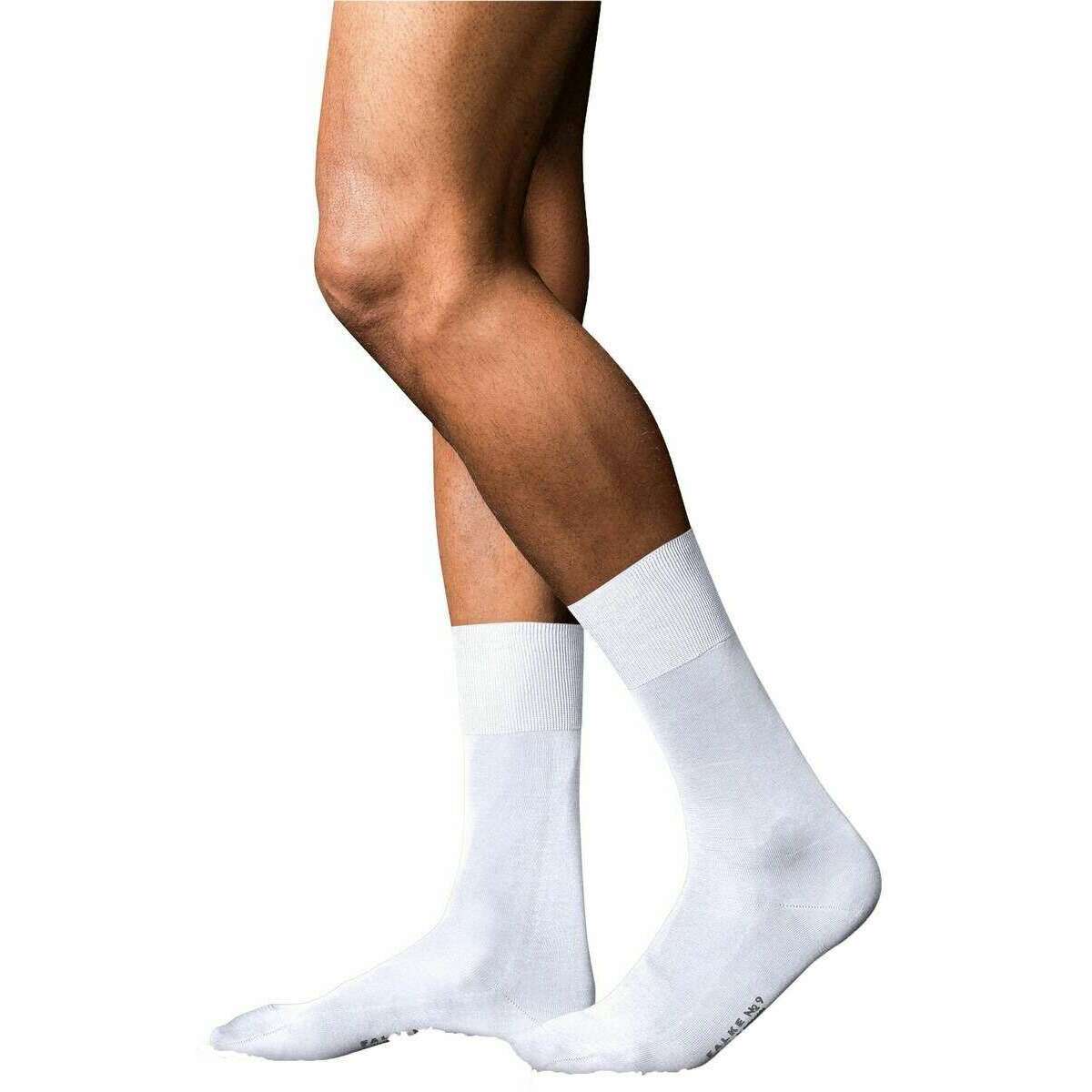 Falke No 9 Pure Fil d´Écosse Socks - White - Image 2