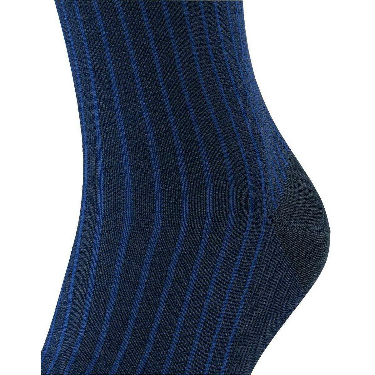 Falke Oxford Stripe Socks - Space Blue - Image 4