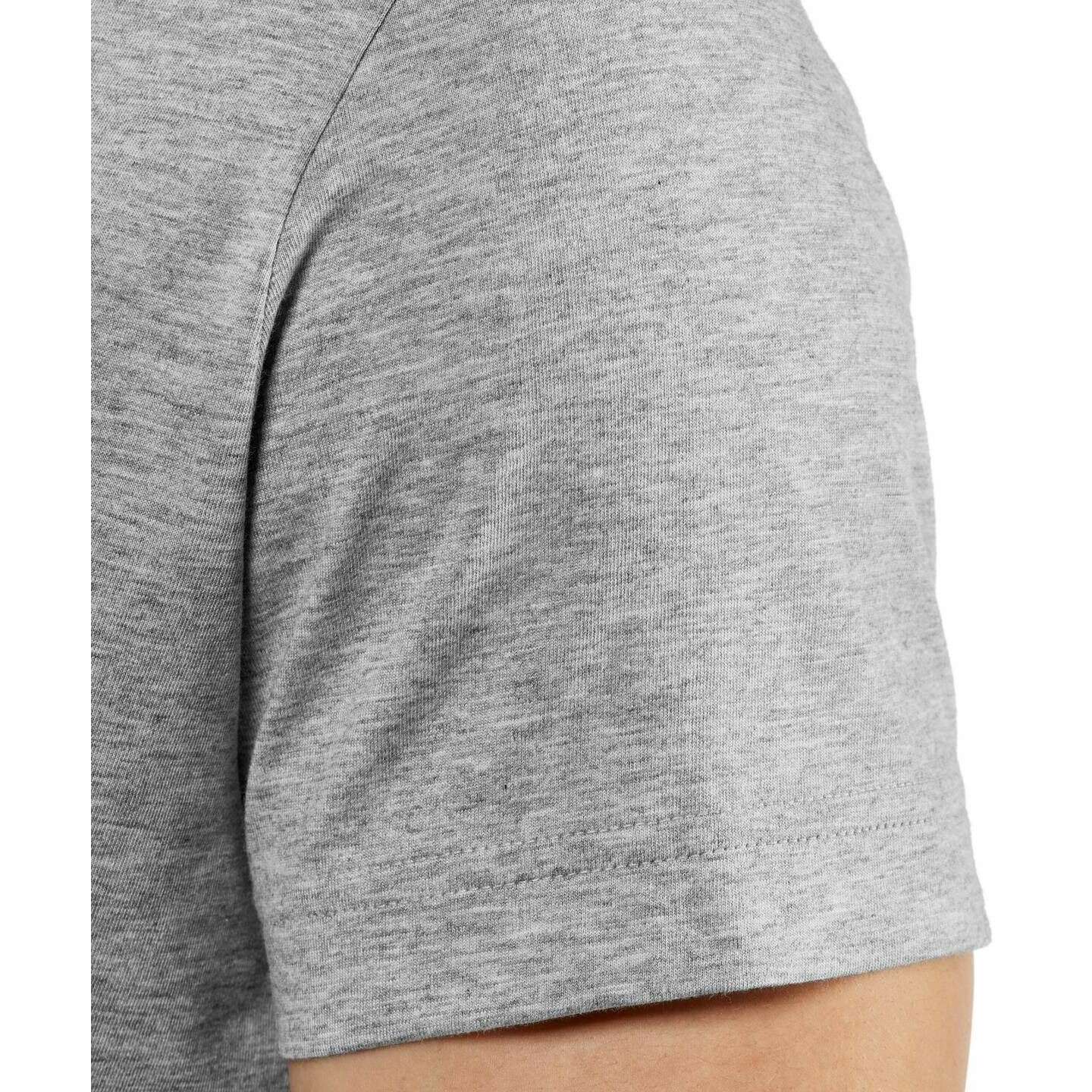 Falke Pima Jersey Crew Neck T-Shirt - Light Grey - Image 5