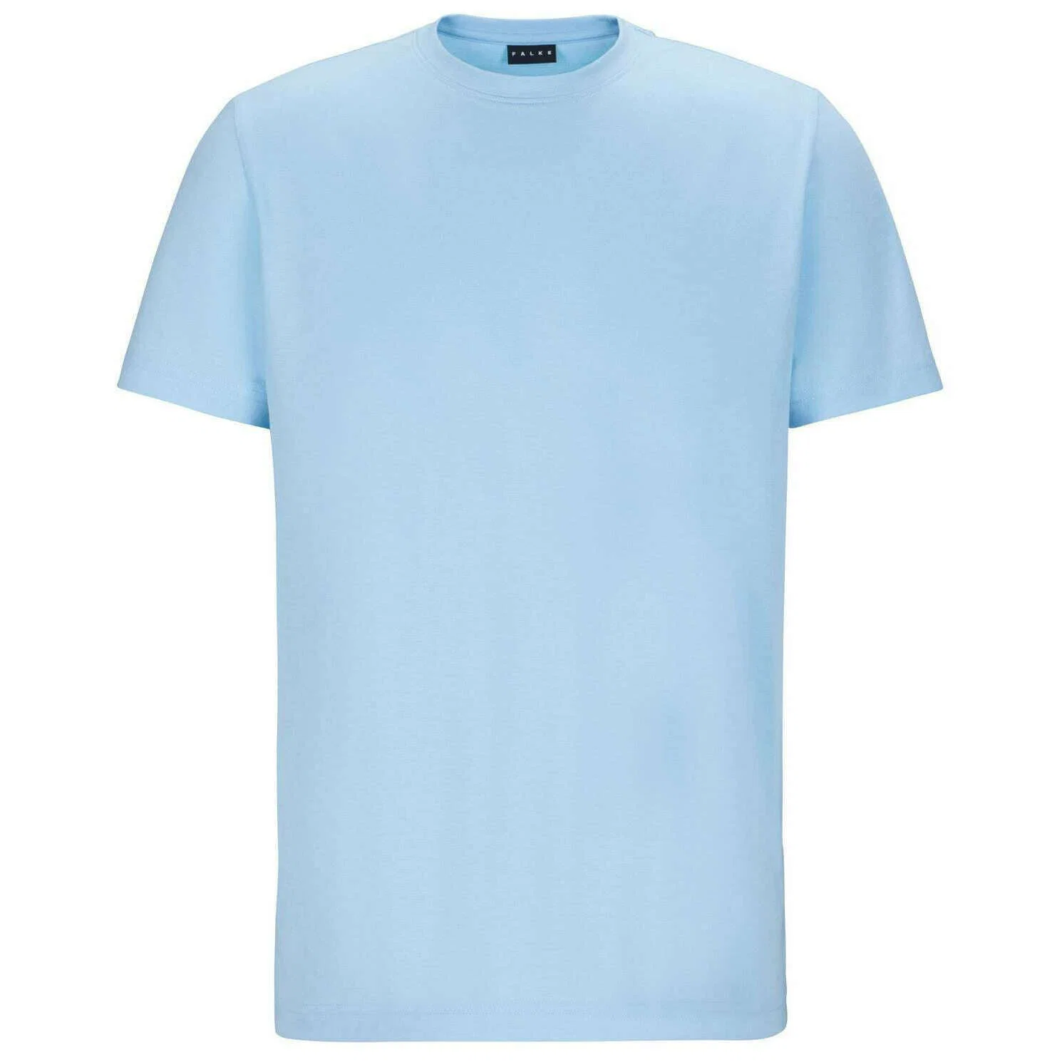 Falke Pima Jersey Crew Neck T-Shirt - Pastel Blue