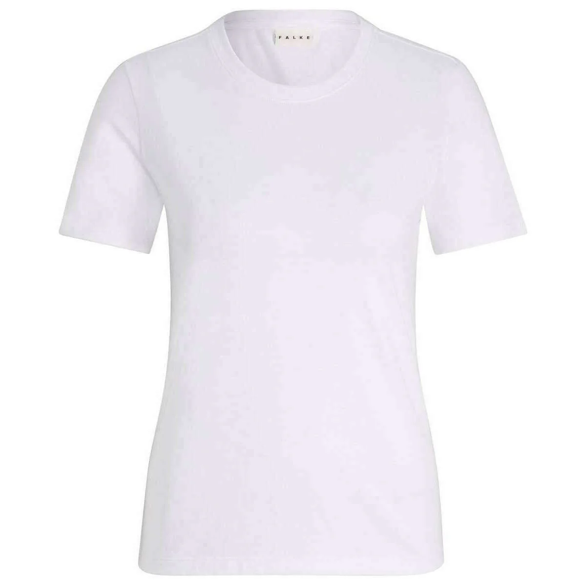 Falke Pima Jersey Crew Neck T-Shirt - White