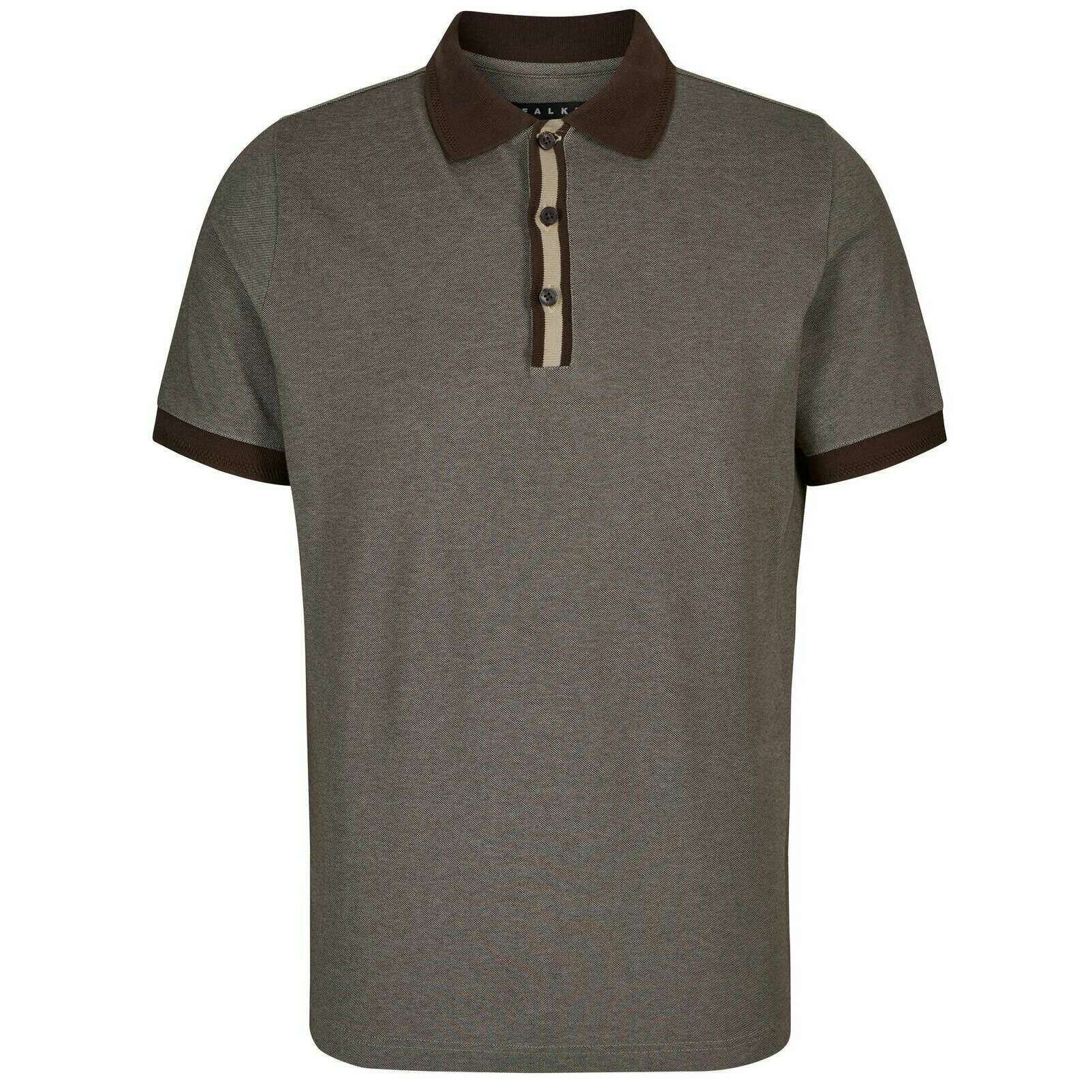 Falke Pima Piqu Detail Polo Shirt - Grey