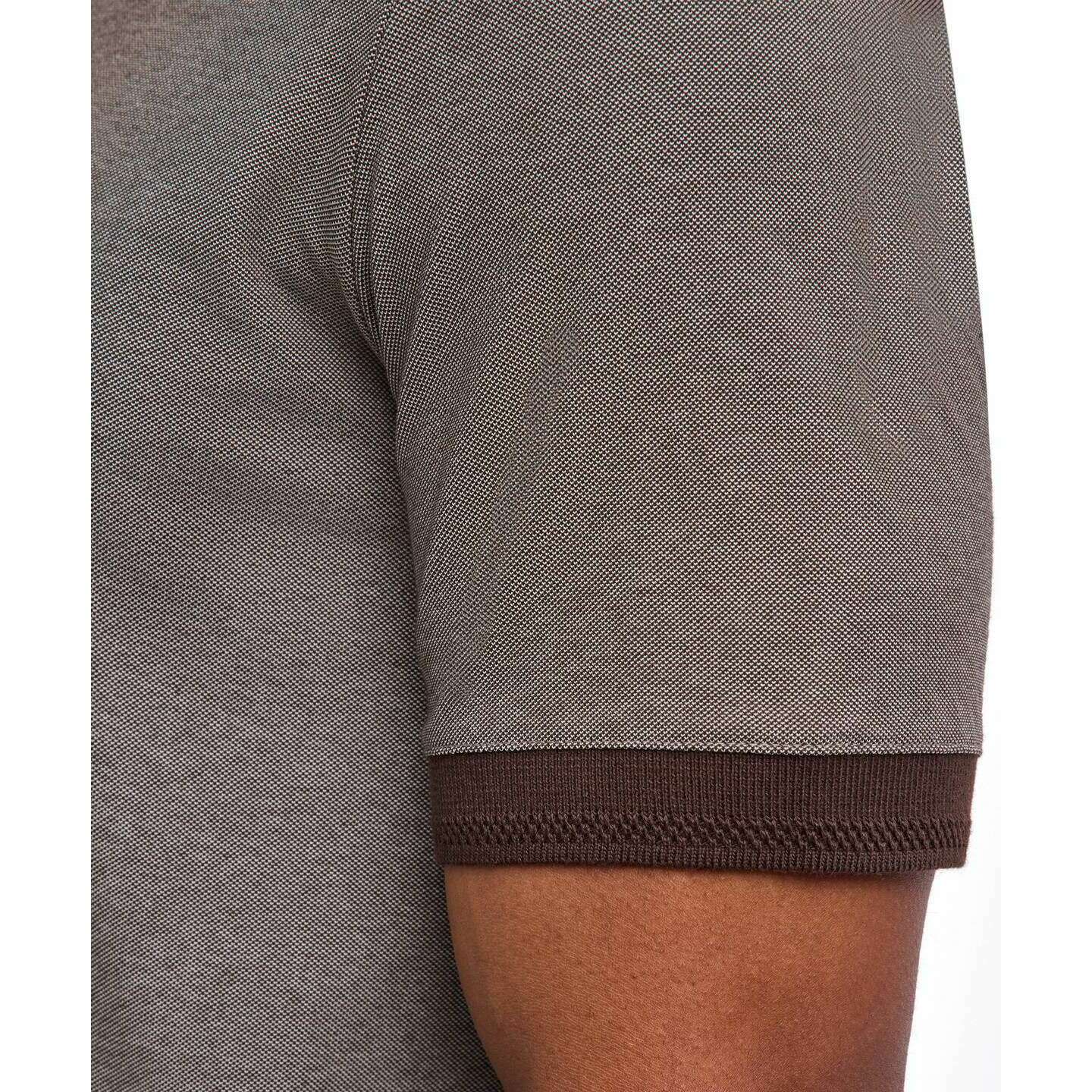 Falke Pima Piqu Detail Polo Shirt - Grey - Image 5