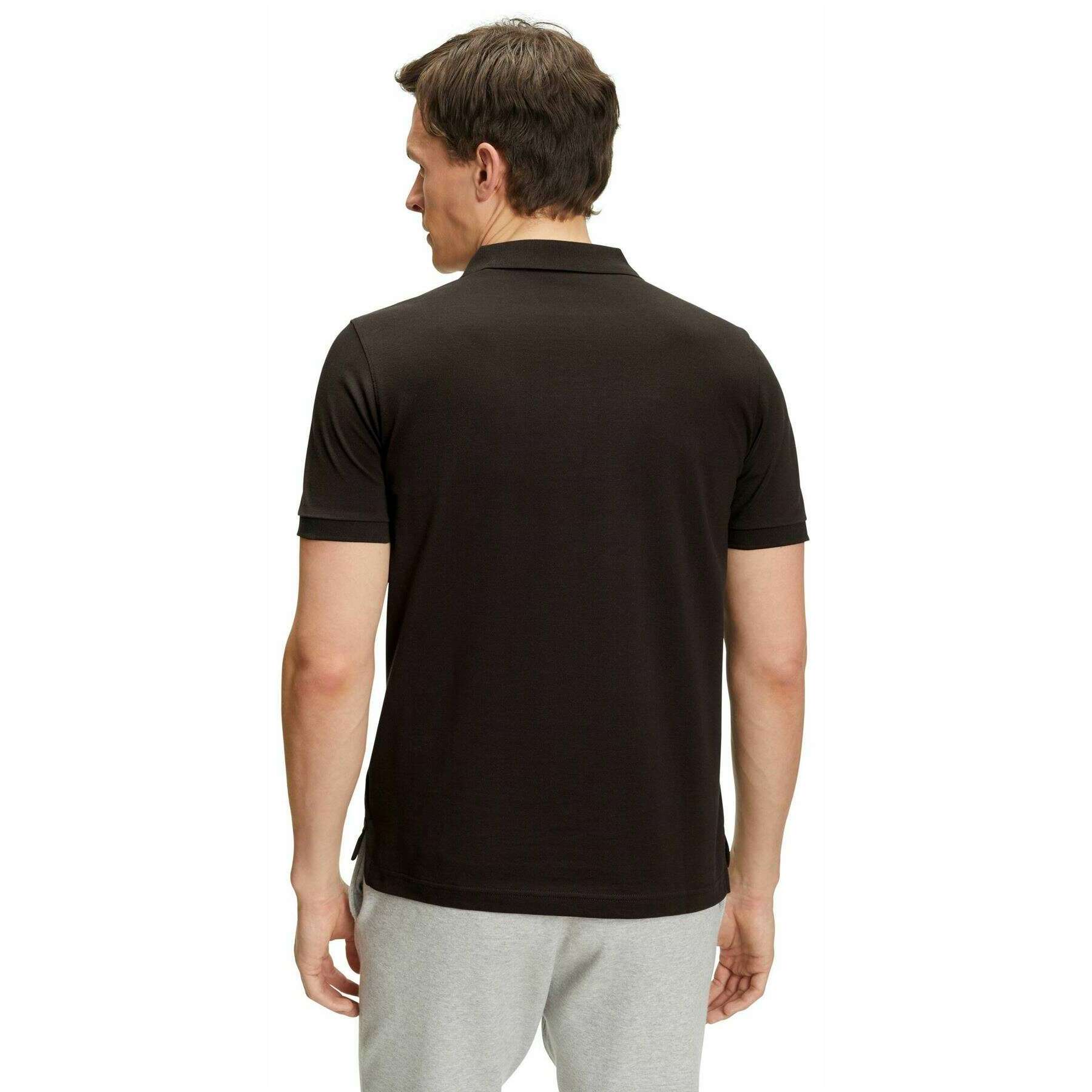 Falke Pima Piqu Polo Shirt - Brown - Image 3