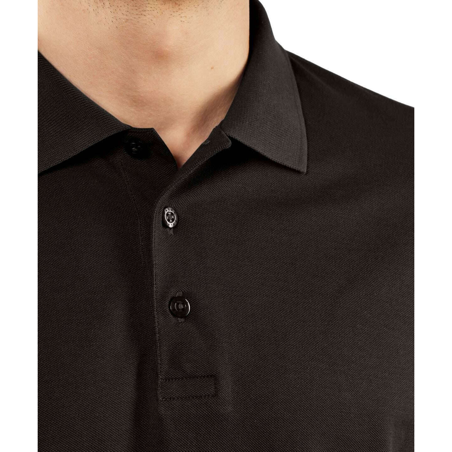 Falke Pima Piqu Polo Shirt - Brown - Image 4