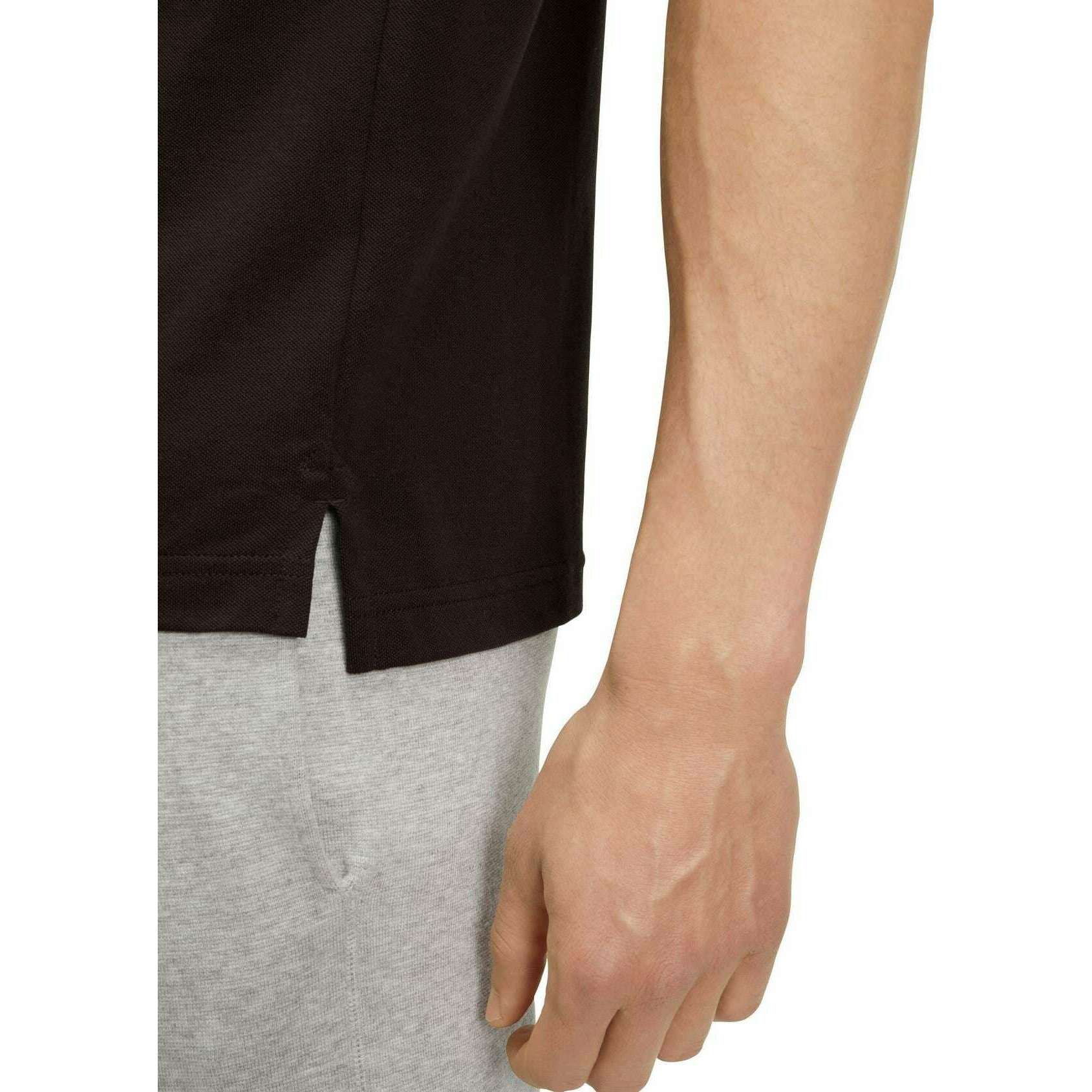 Falke Pima Piqu Polo Shirt - Brown - Image 5