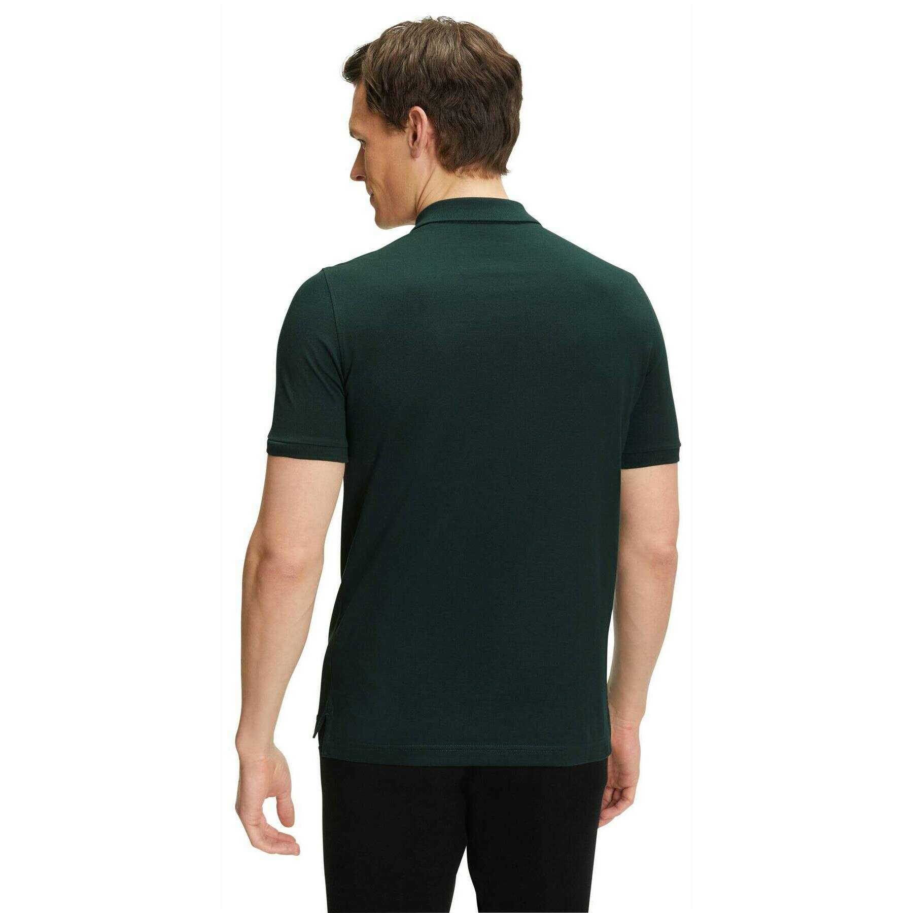 Falke Pima Piqu Polo Shirt - Thyme Green - Image 3
