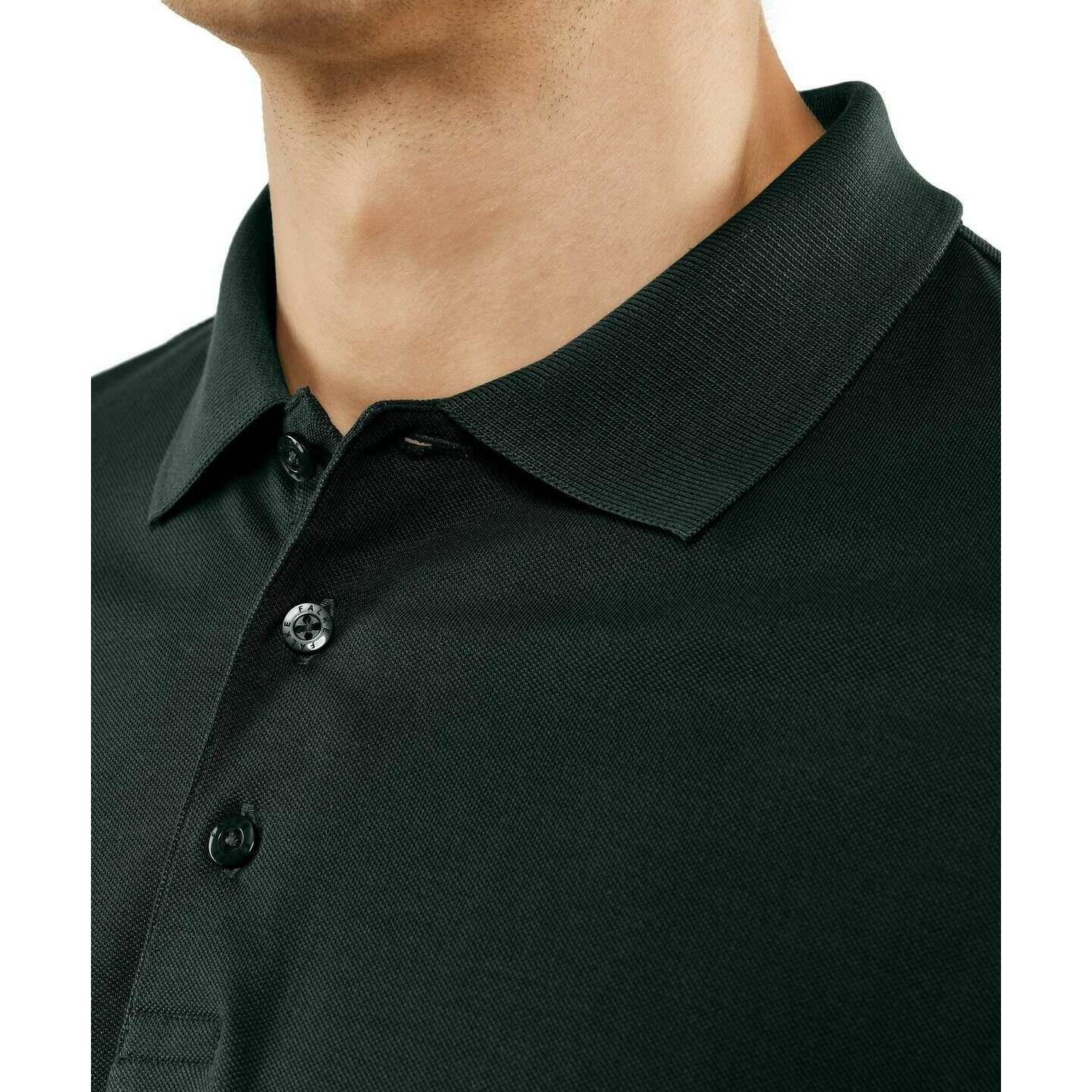Falke Pima Piqu Polo Shirt - Thyme Green - Image 4