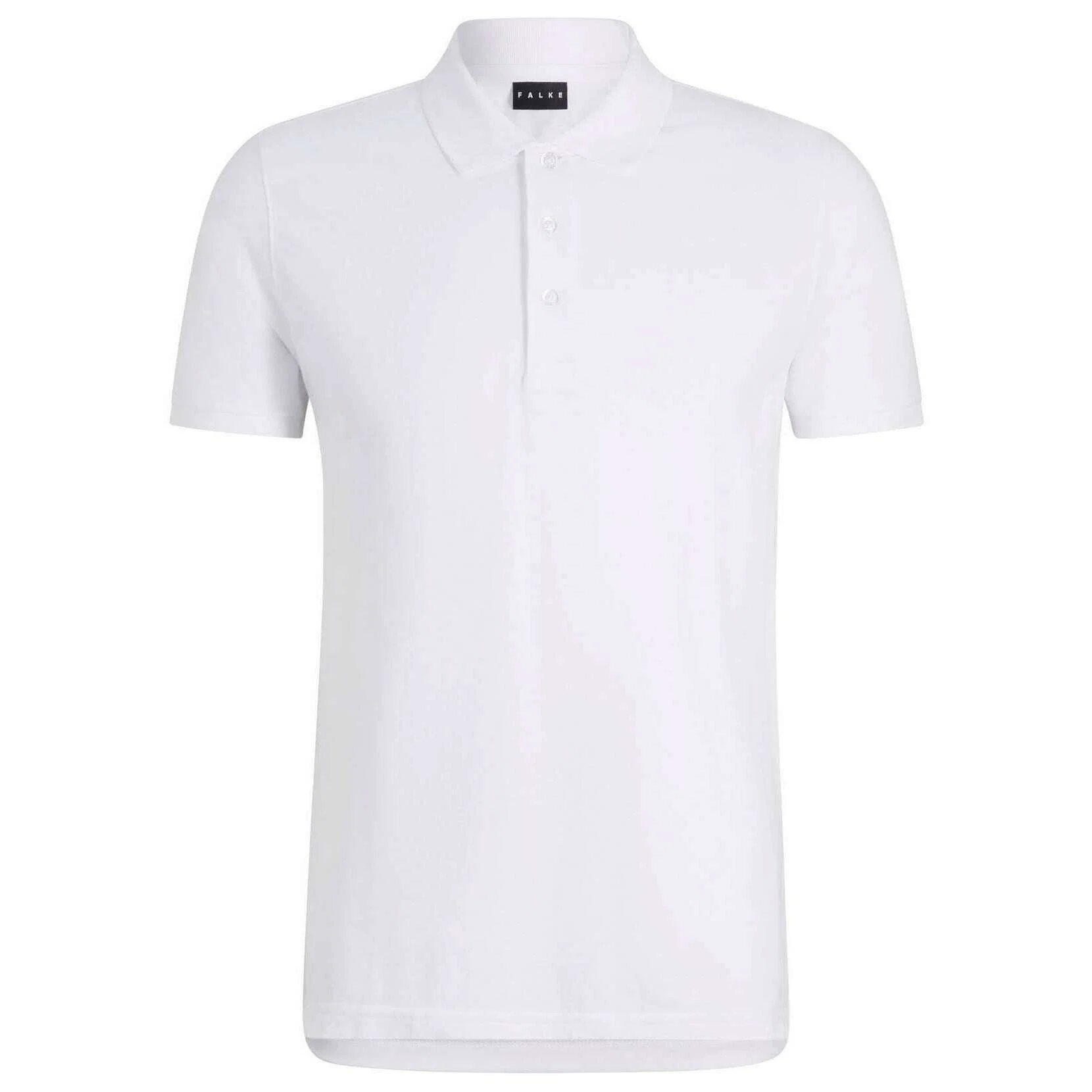 Falke Pima Piqu Polo Shirt - White