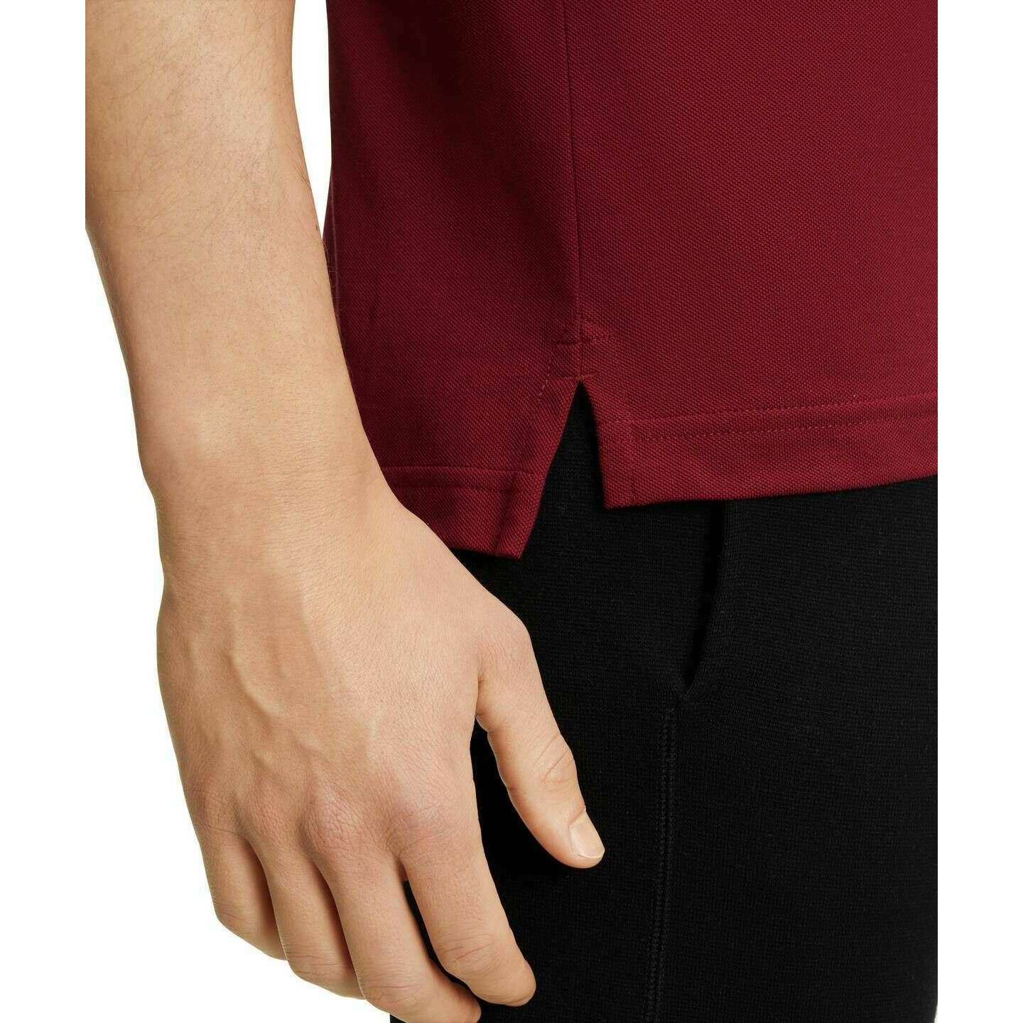 Falke Pima Piqu Polo Shirt - Wine Red - Image 5