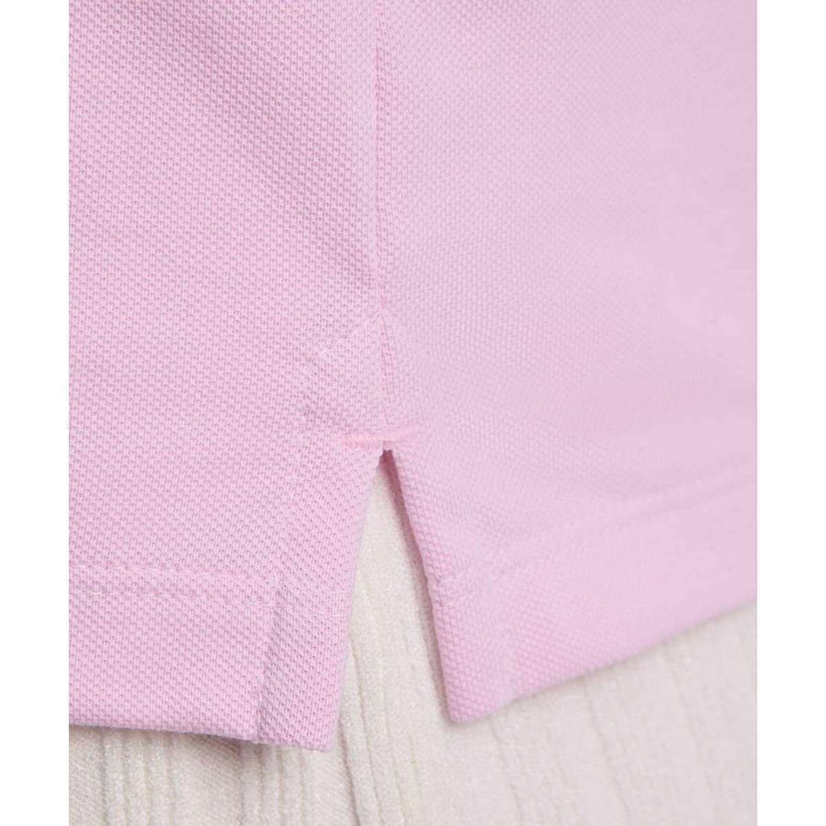 Falke Pima Pique Boxy Polo Shirt  - Sport Rose Pink - Image 5