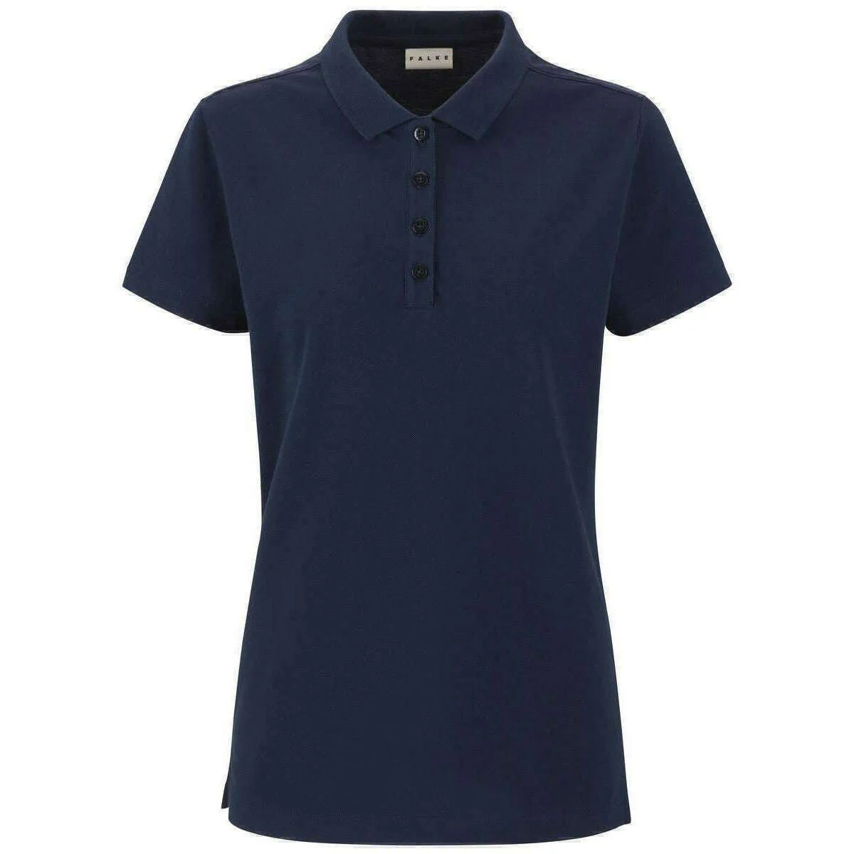 Falke Pima Pique Polo Shirt - Space Blue