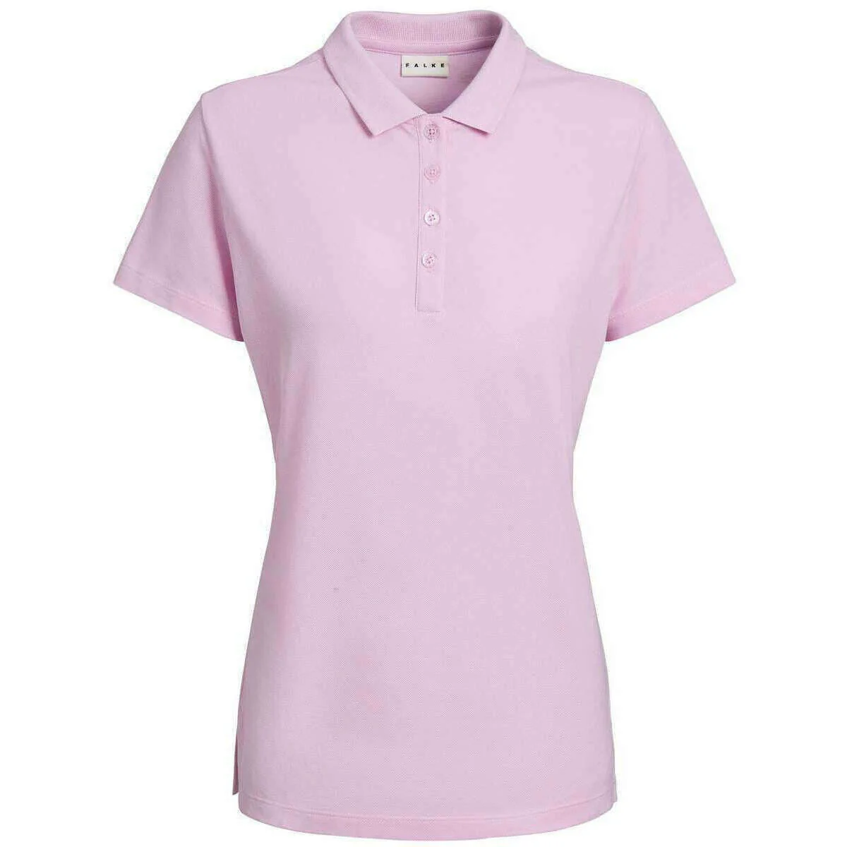Falke Pima Pique Polo Shirt - Sporty Rose Pink