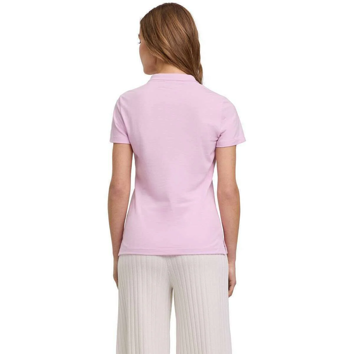 Falke Pima Pique Polo Shirt - Sporty Rose Pink - Image 3