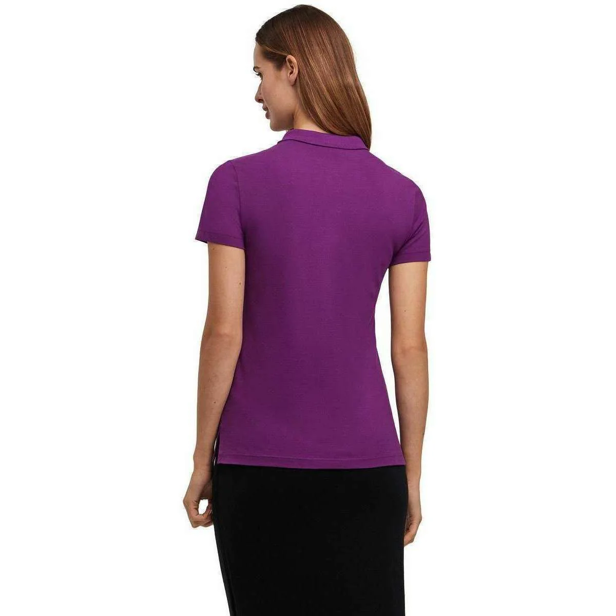Falke Pima Pique Polo Shirt - Ultraviolet Purple - Image 3