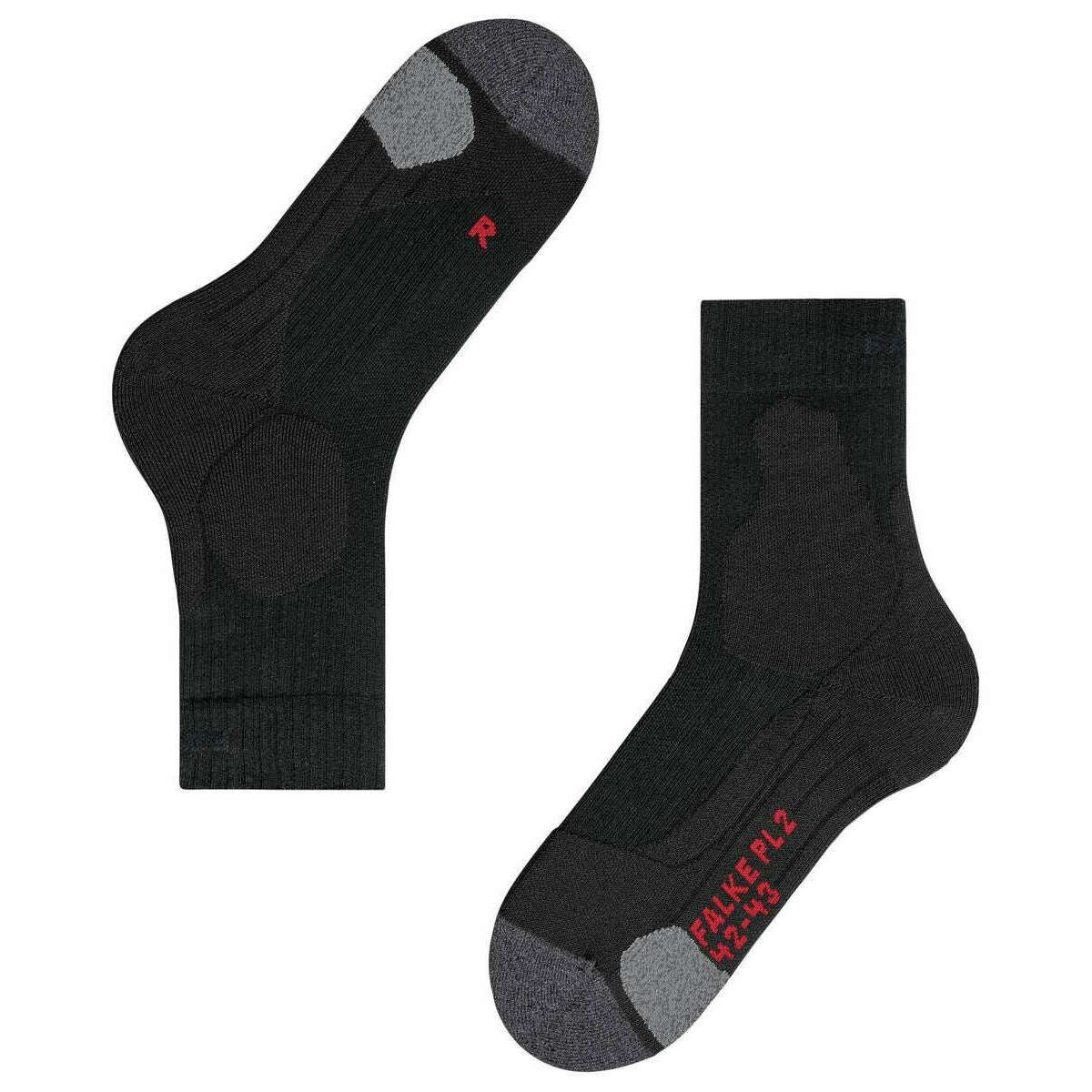 Falke PL2 Padel Socks - Black - Image 4
