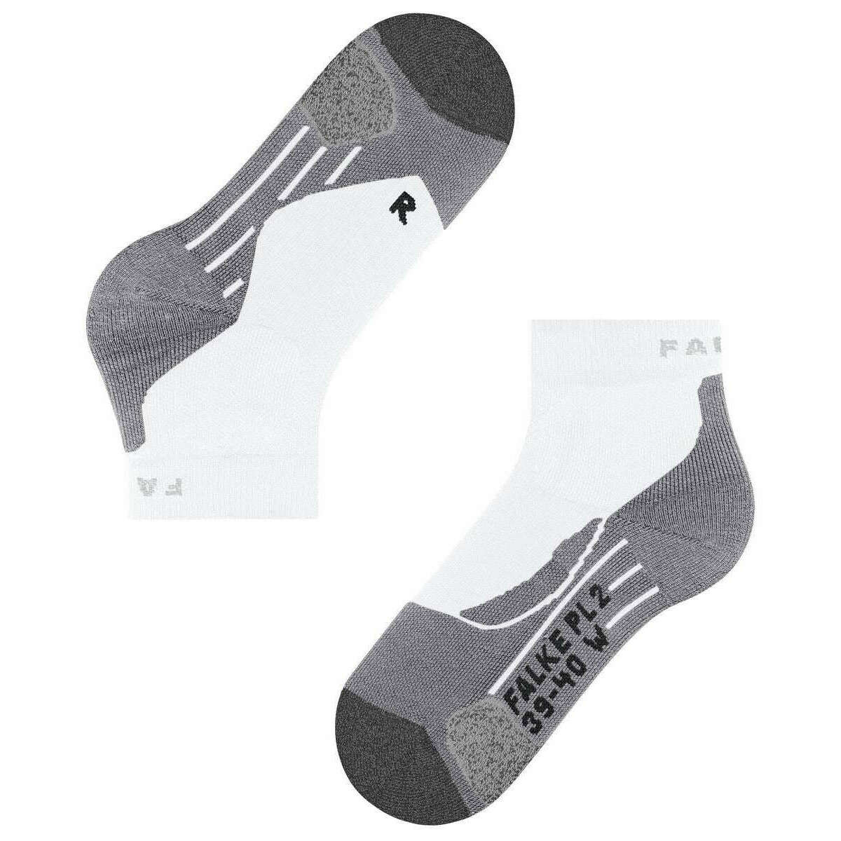 Falke PL2 Short Padel Socks - White Mix - Image 4