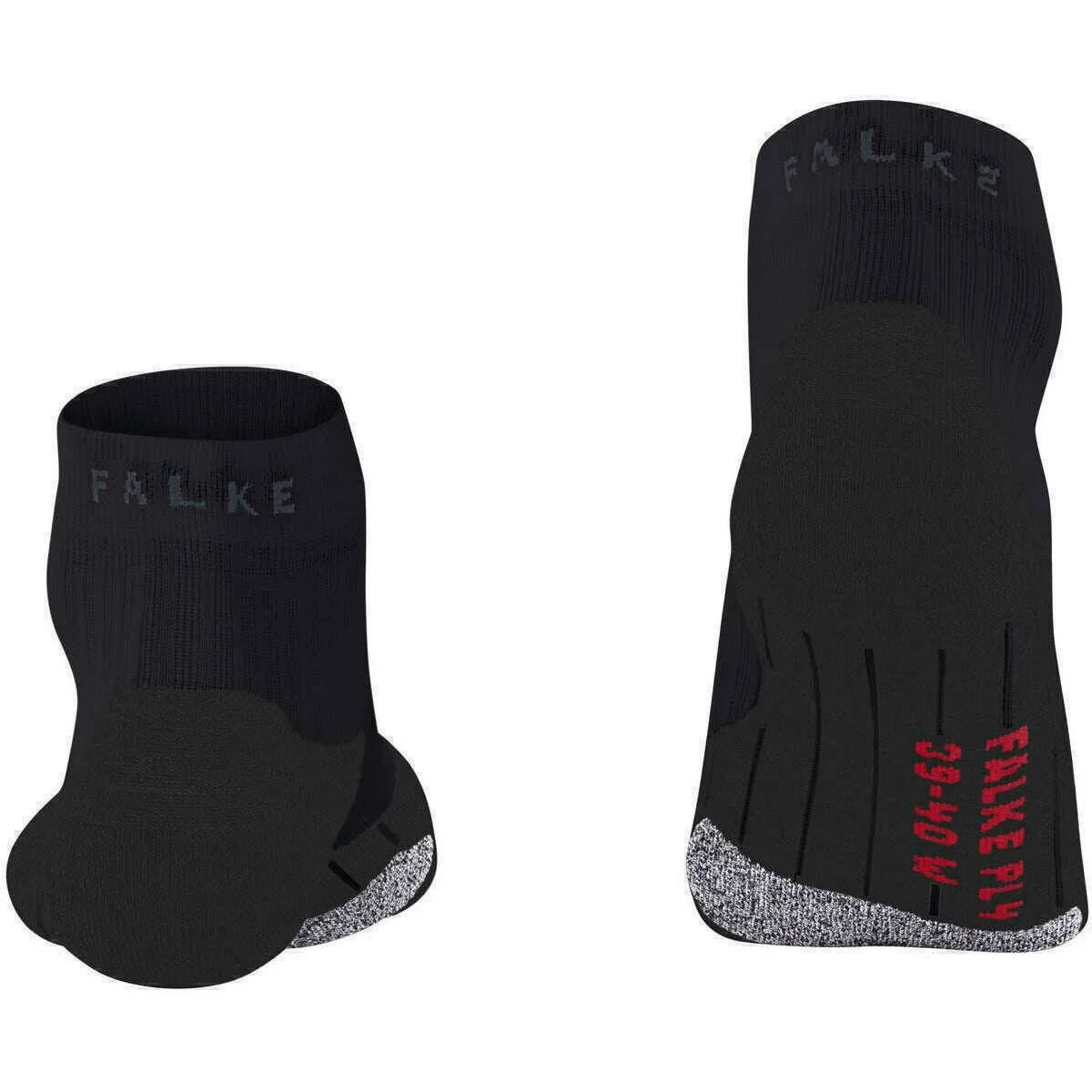 Falke PL4 Padel Short Socks - Black - Image 3