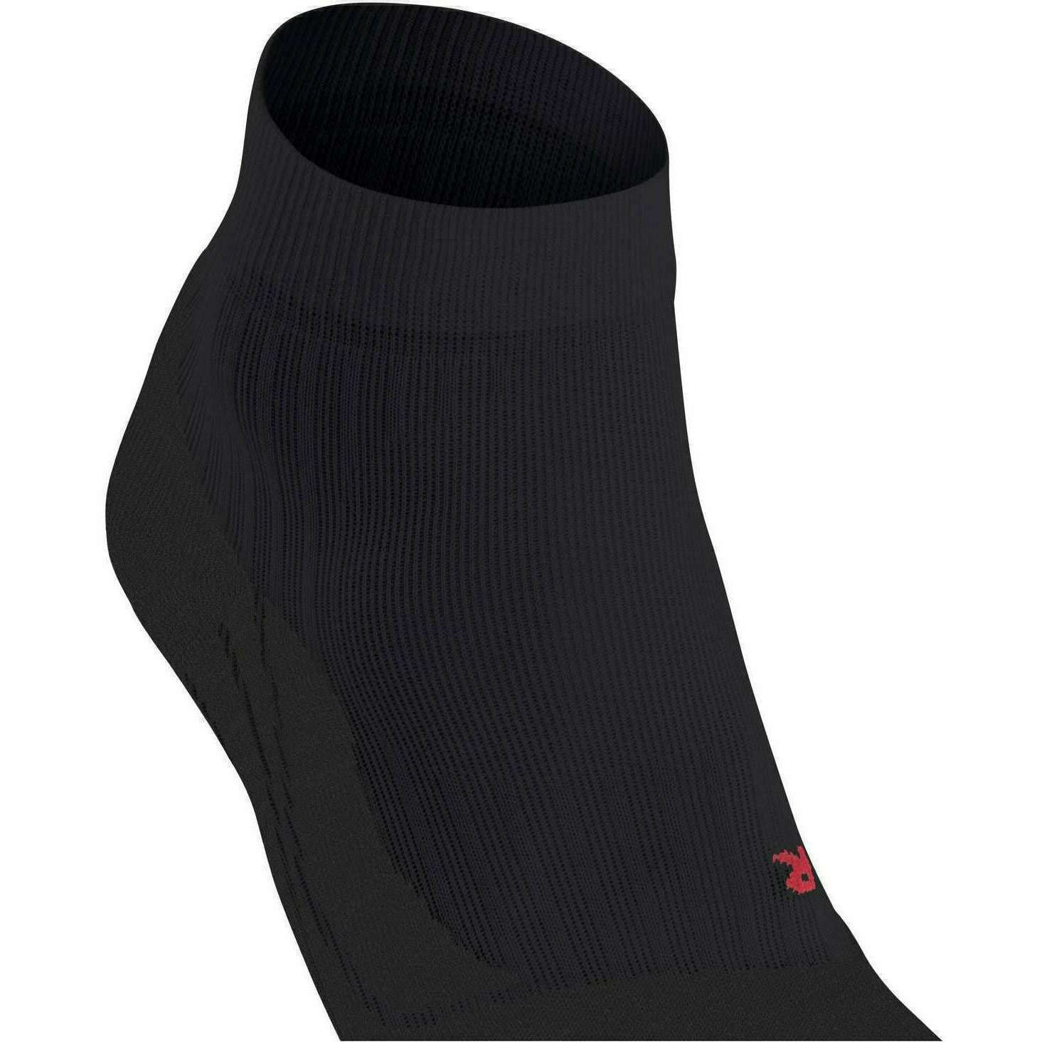 Falke PL4 Padel Short Socks - Black - Image 4