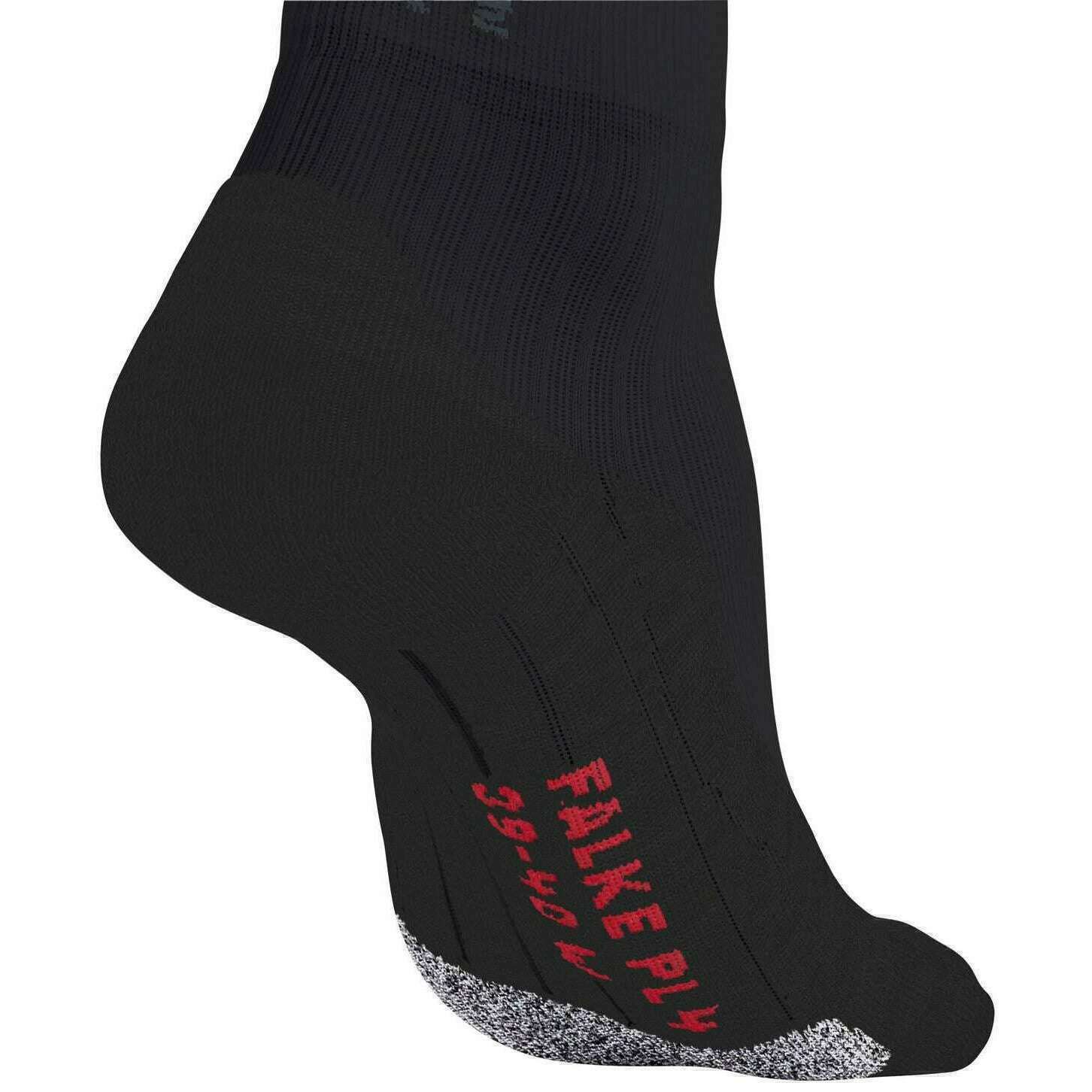 Falke PL4 Padel Short Socks - Black - Image 5