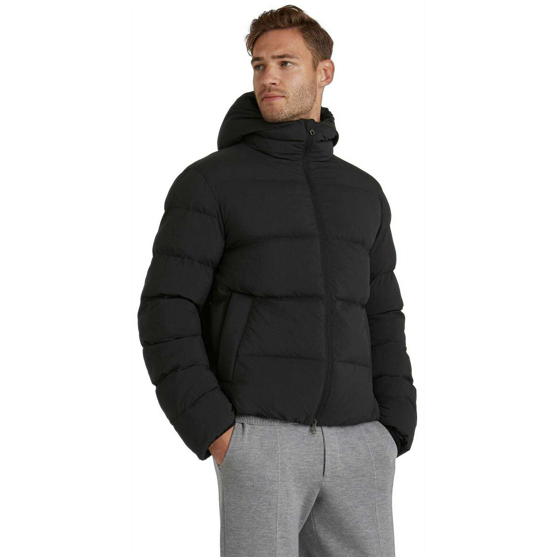Falke Puffering Short Outwear Jacket - Black - Image 2