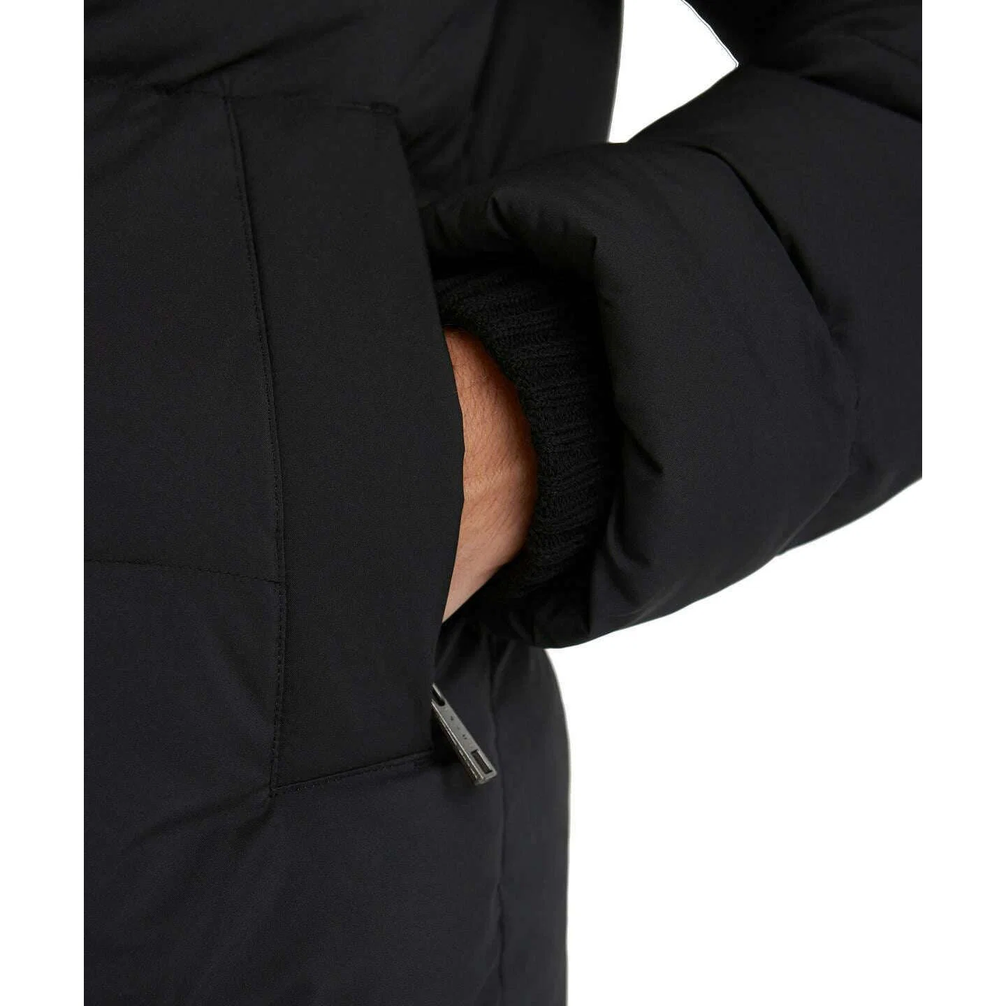 Falke Puffering Short Outwear Jacket - Black - Image 4